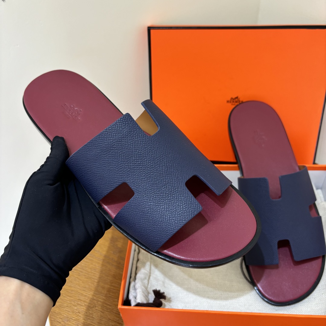 Hermes Men's Slides-(EU38-46)
