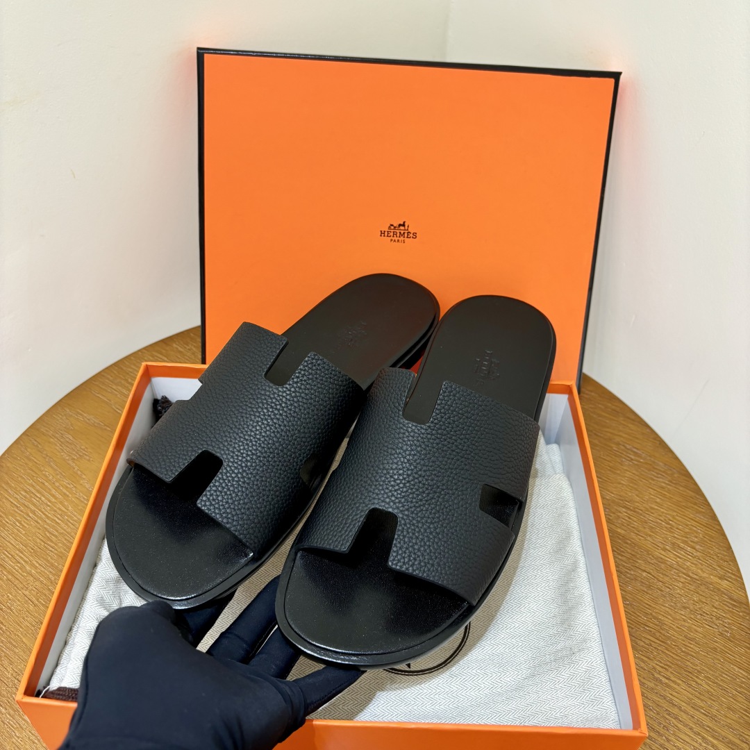 Hermes Men's Slides-(EU38-46)