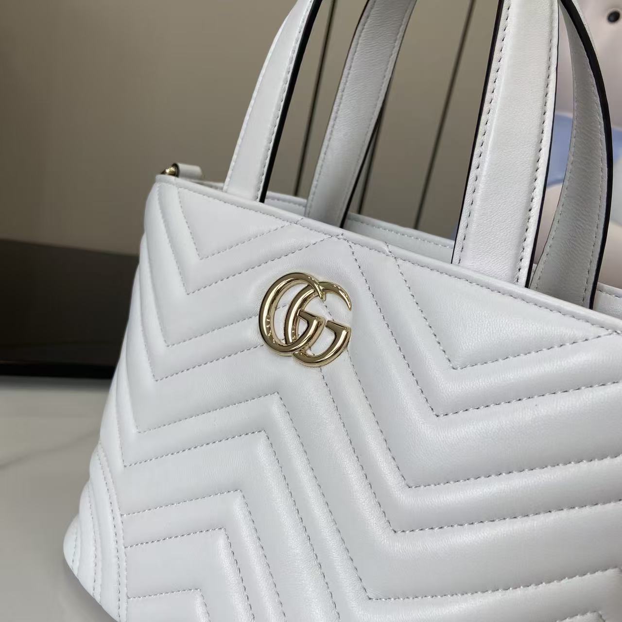 Gucc* GG Marmont Bag(18*29*18CM)