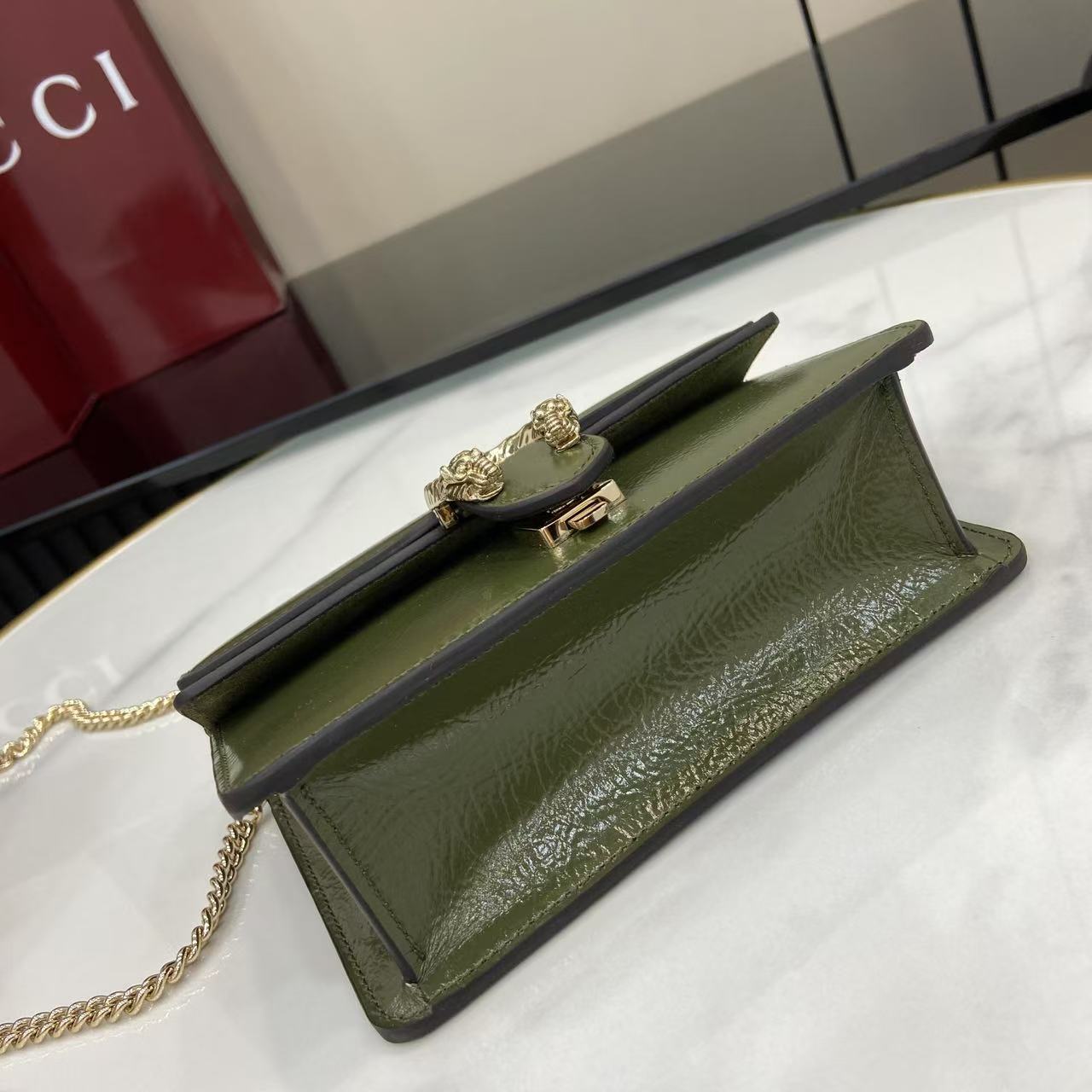 Gucc* Dionysus Bag (17.5*11*6.5CM)