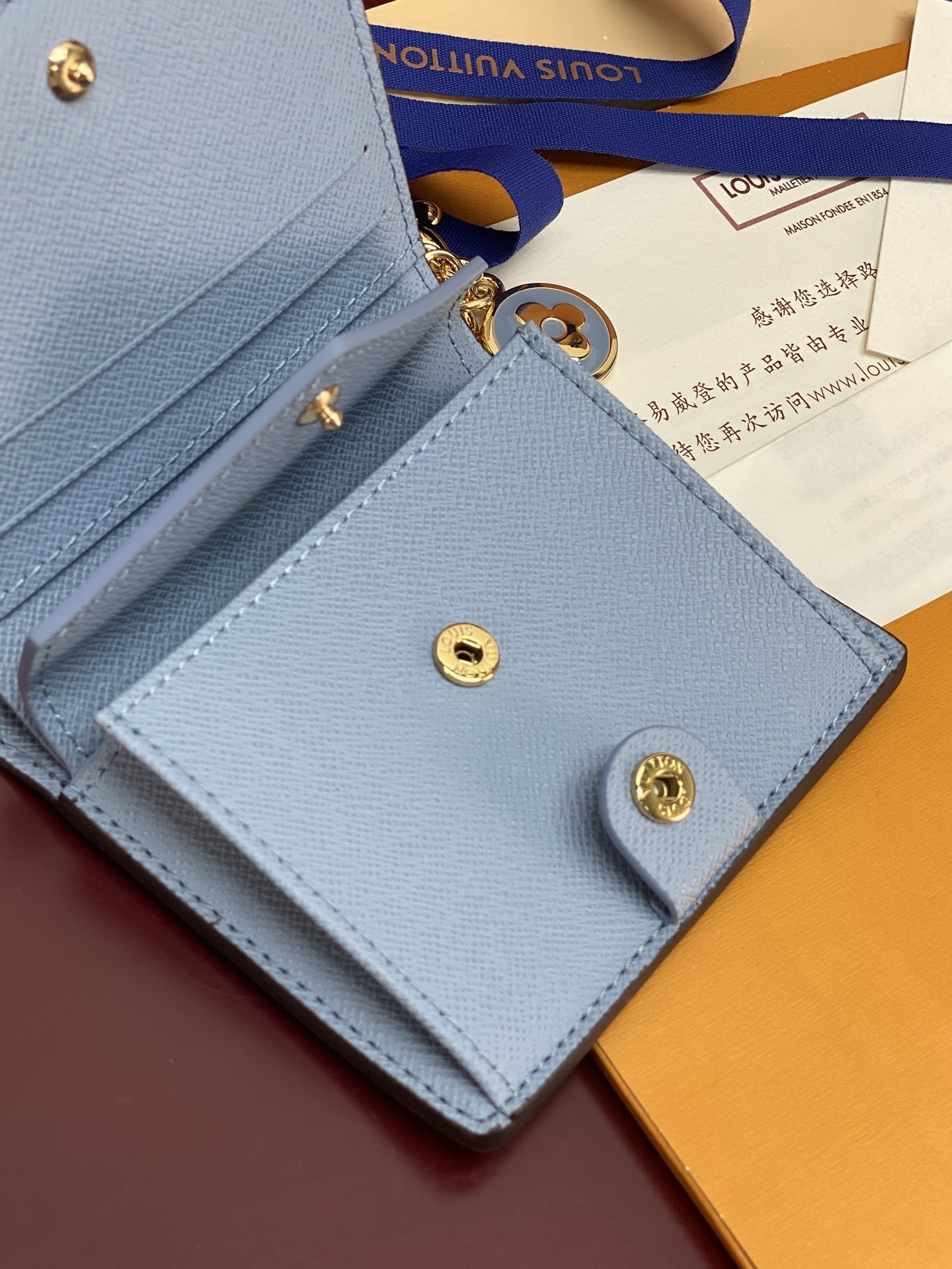 Louis Vu*tton Wallet(9x10x2.5CM)