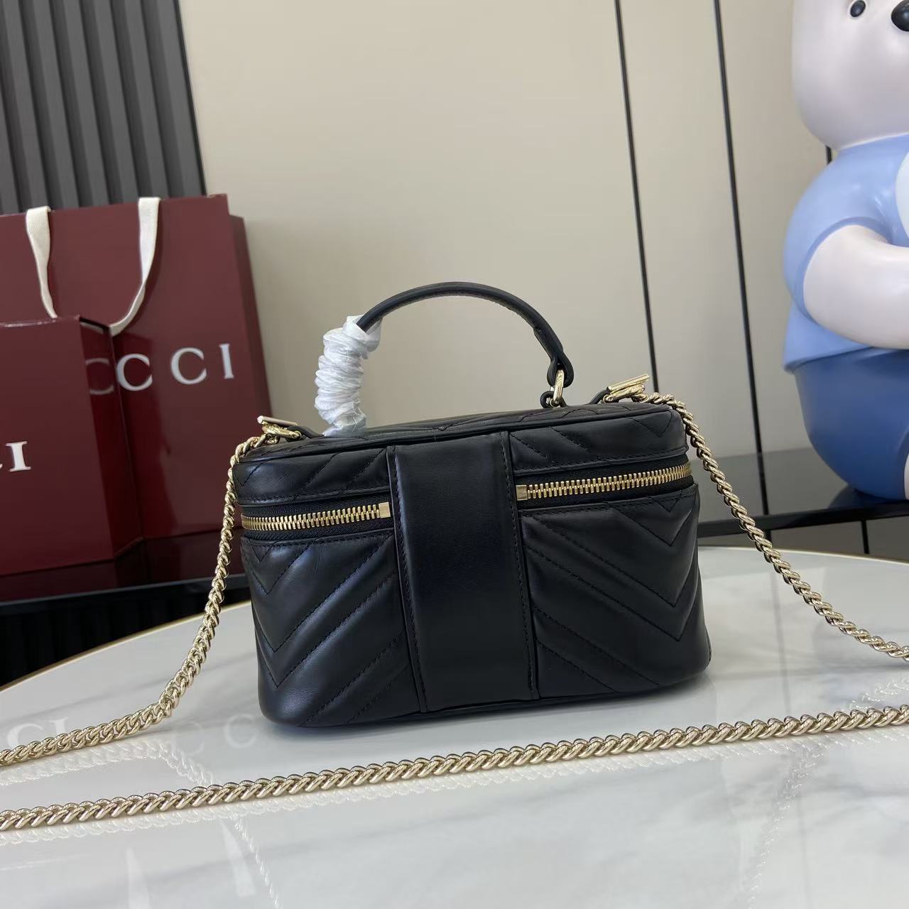 Gucc* GG Marmont Bag(19*11.5*9CM)