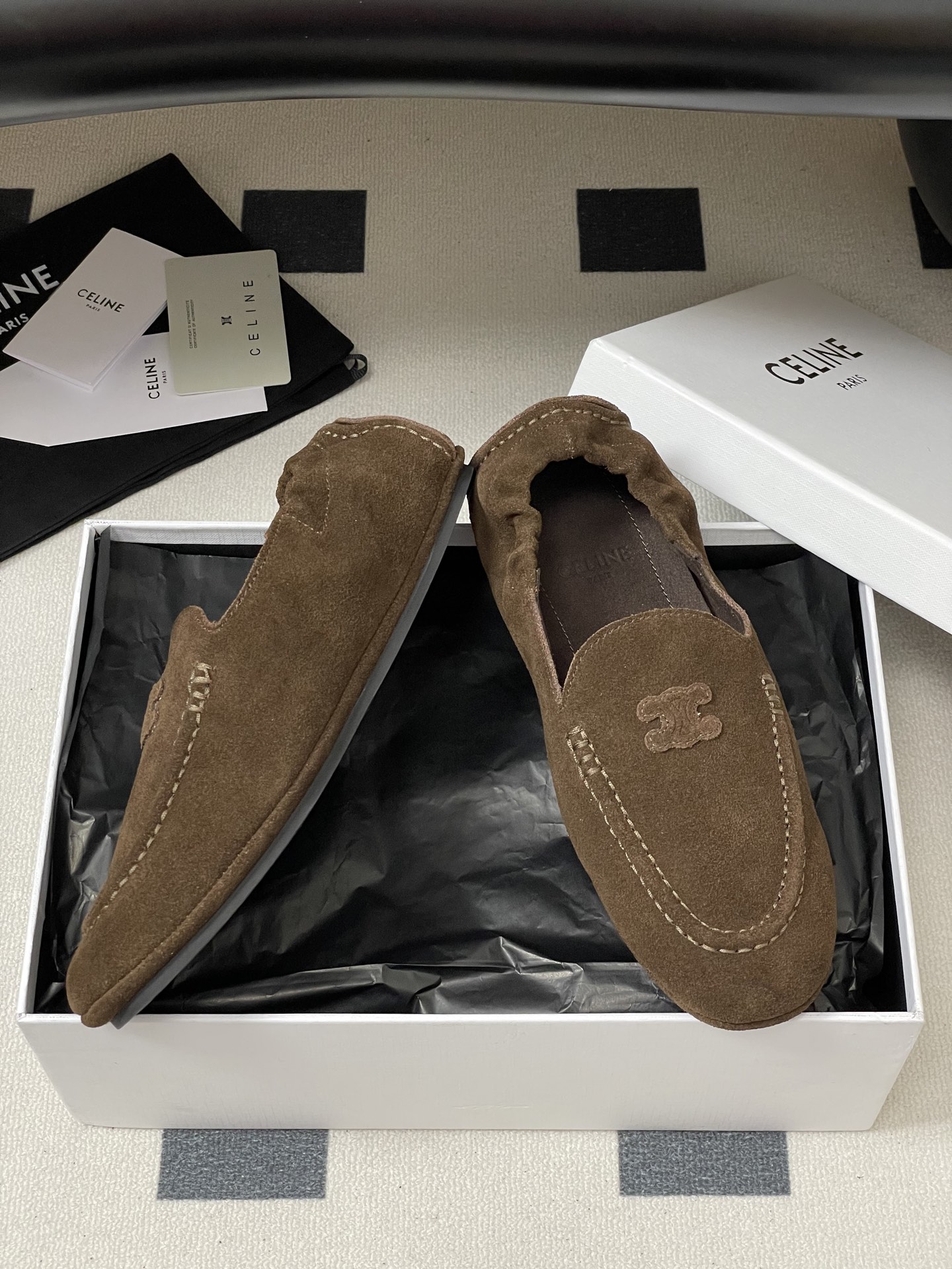 Celin* 2025SS Loafers(EU35-41)