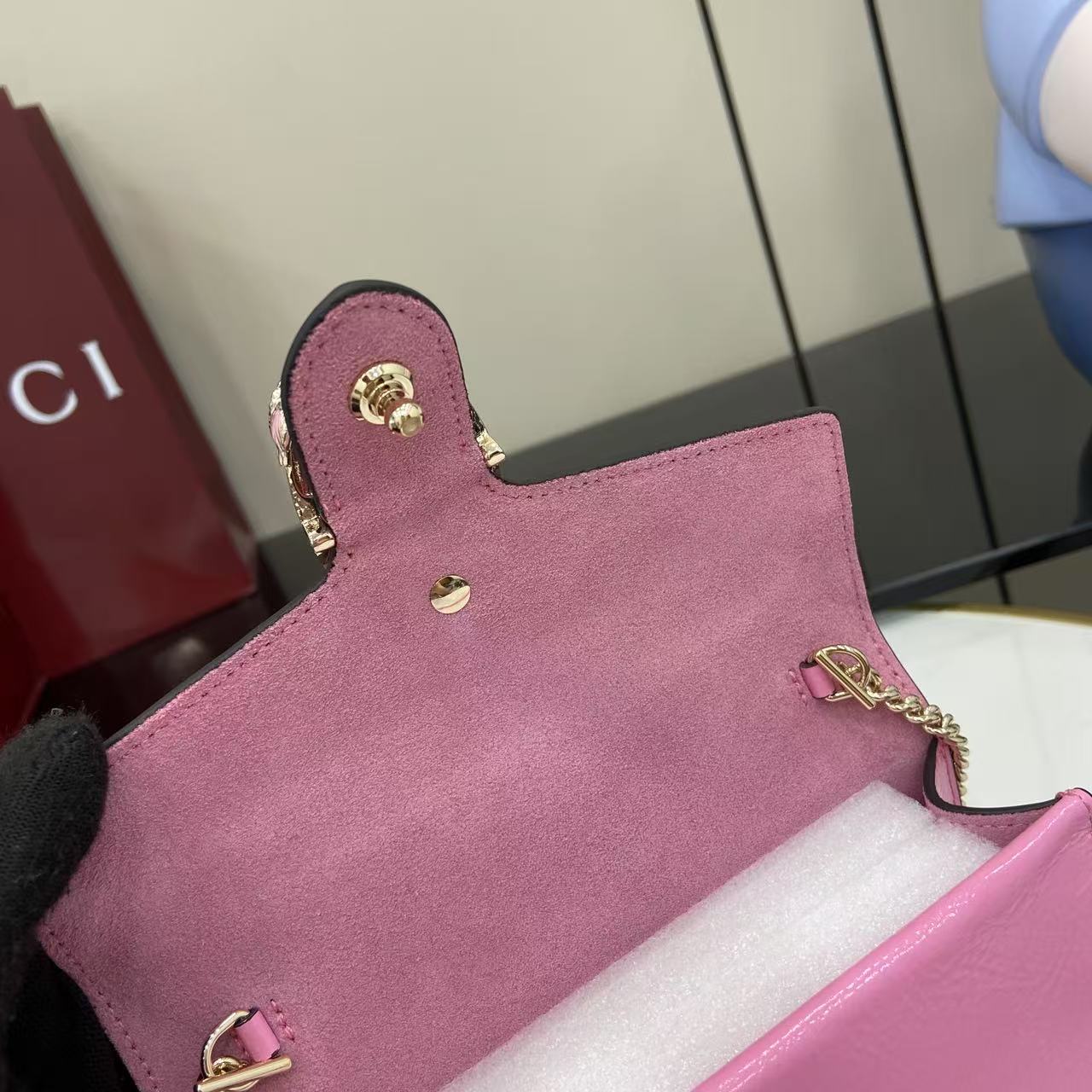 Gucc* Dionysus Bag (17.5*11*6.5CM)