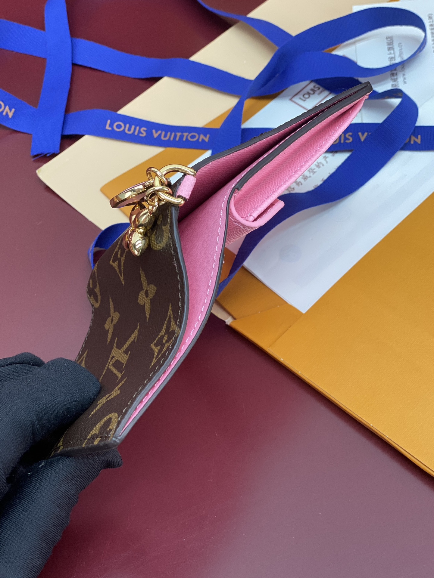 Louis Vu*tton Wallet(9x10x2.5CM)