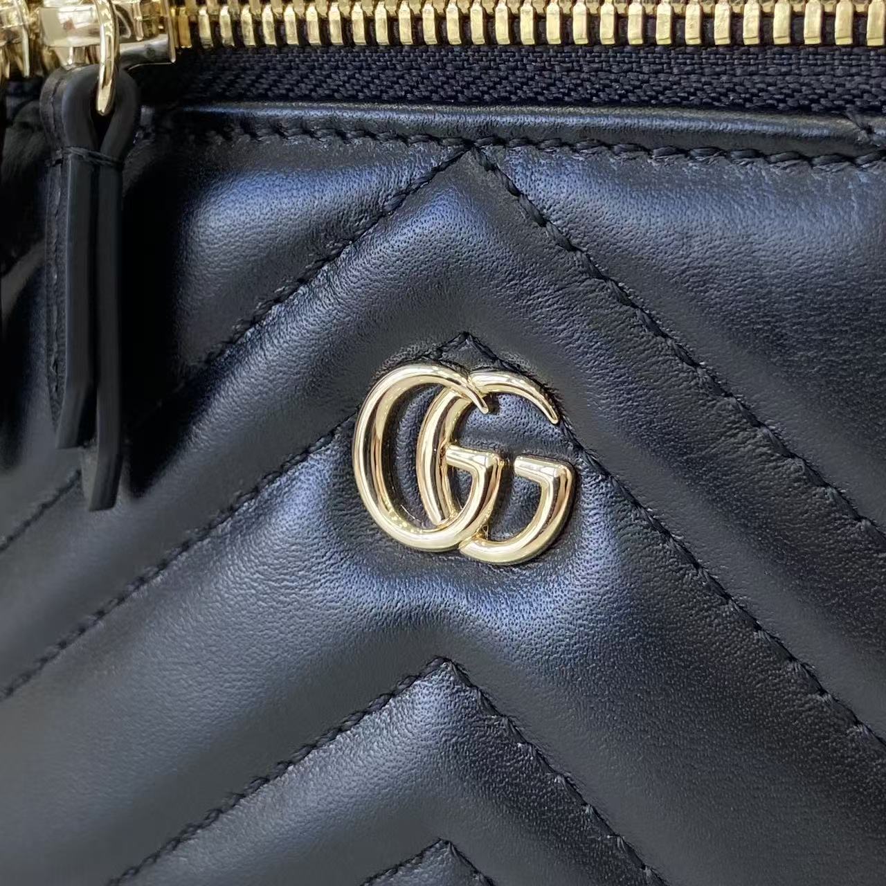 Gucc* GG Marmont Bag(19*11.5*9CM)