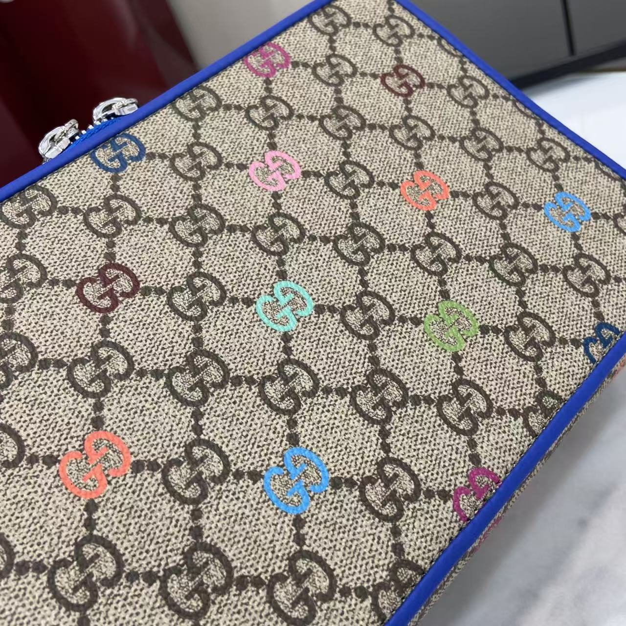 Gucc*Shoulder Bag(14*22.5*7.5CM)