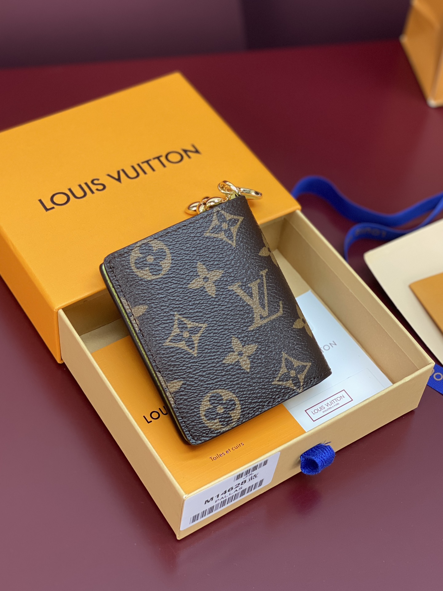 Louis Vu*tton Wallet(9x10x2.5CM)