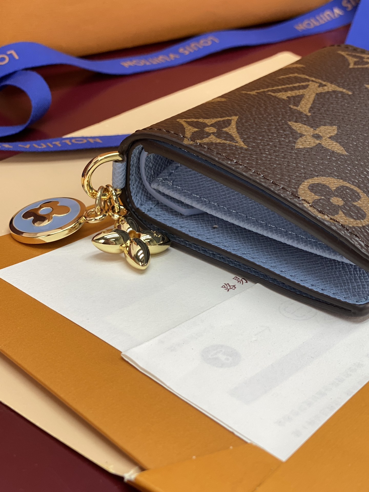 Louis Vu*tton Wallet(9x10x2.5CM)