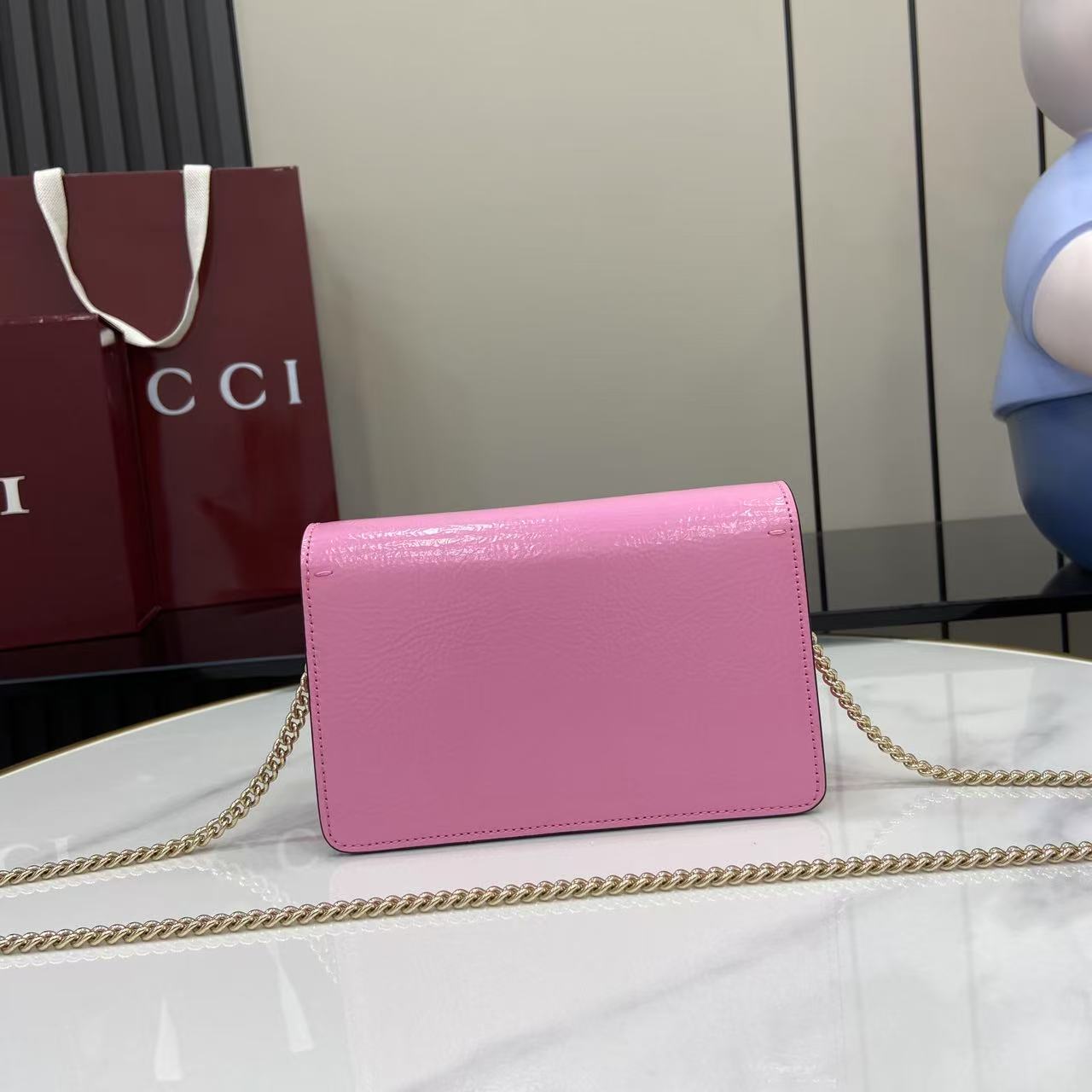 Gucc* Dionysus Bag (17.5*11*6.5CM)