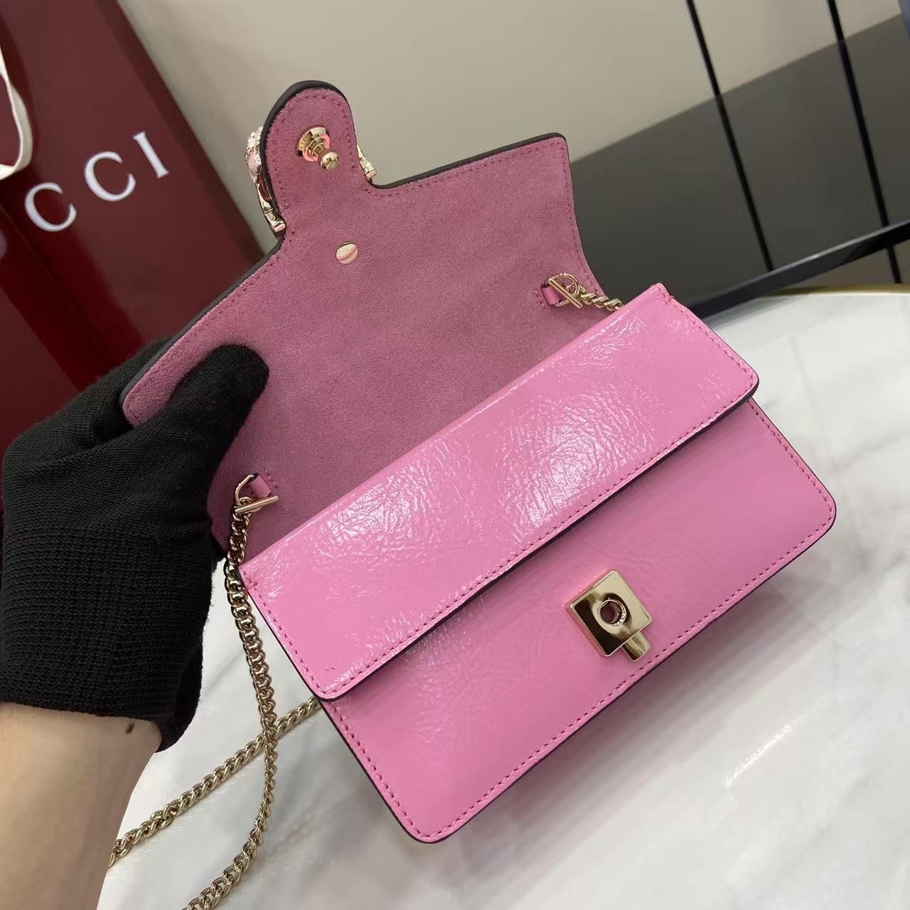 Gucc* Dionysus Bag (17.5*11*6.5CM)