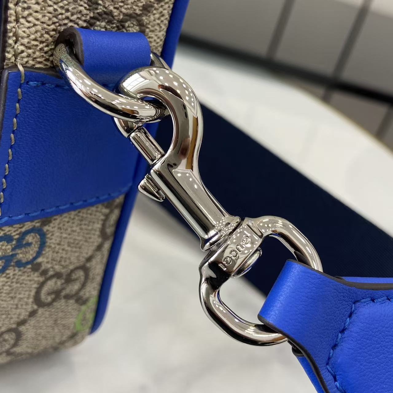 Gucc*Shoulder Bag(14*22.5*7.5CM)