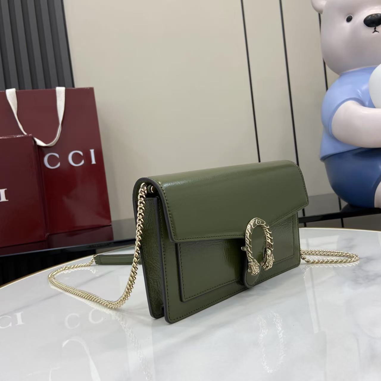 Gucc* Dionysus Bag (20*12.5*4.5CM)