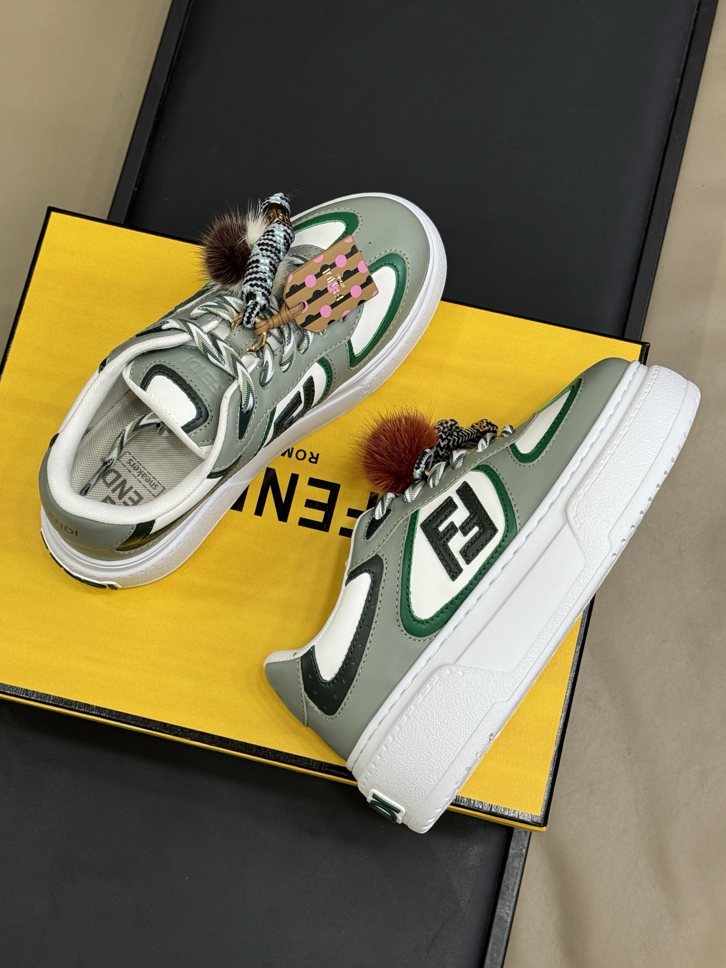 Fend* 2025ss Match Platform Sneakers(EU35-41)