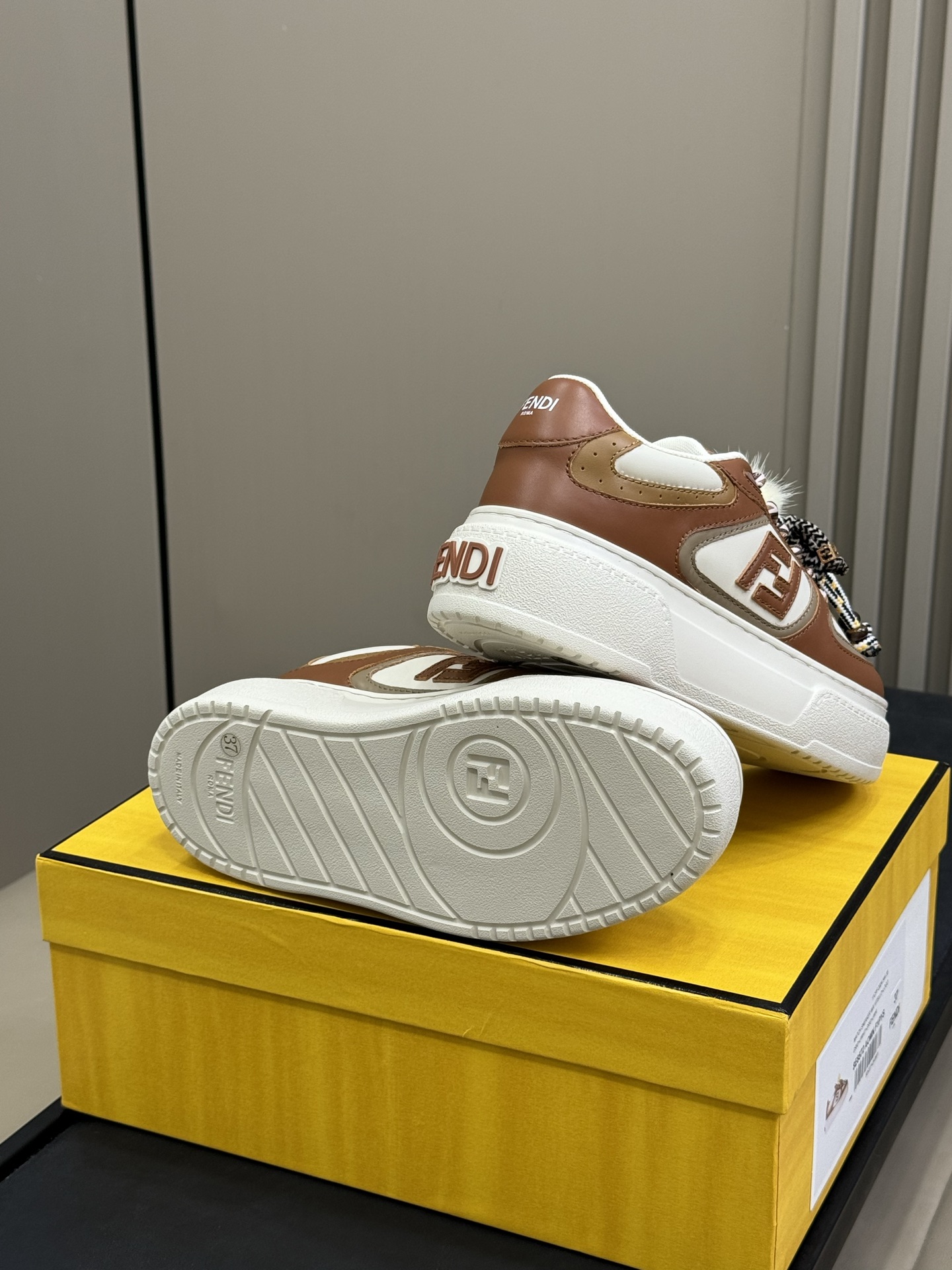 Fend* 2025ss Match Platform Sneakers(EU35-41)