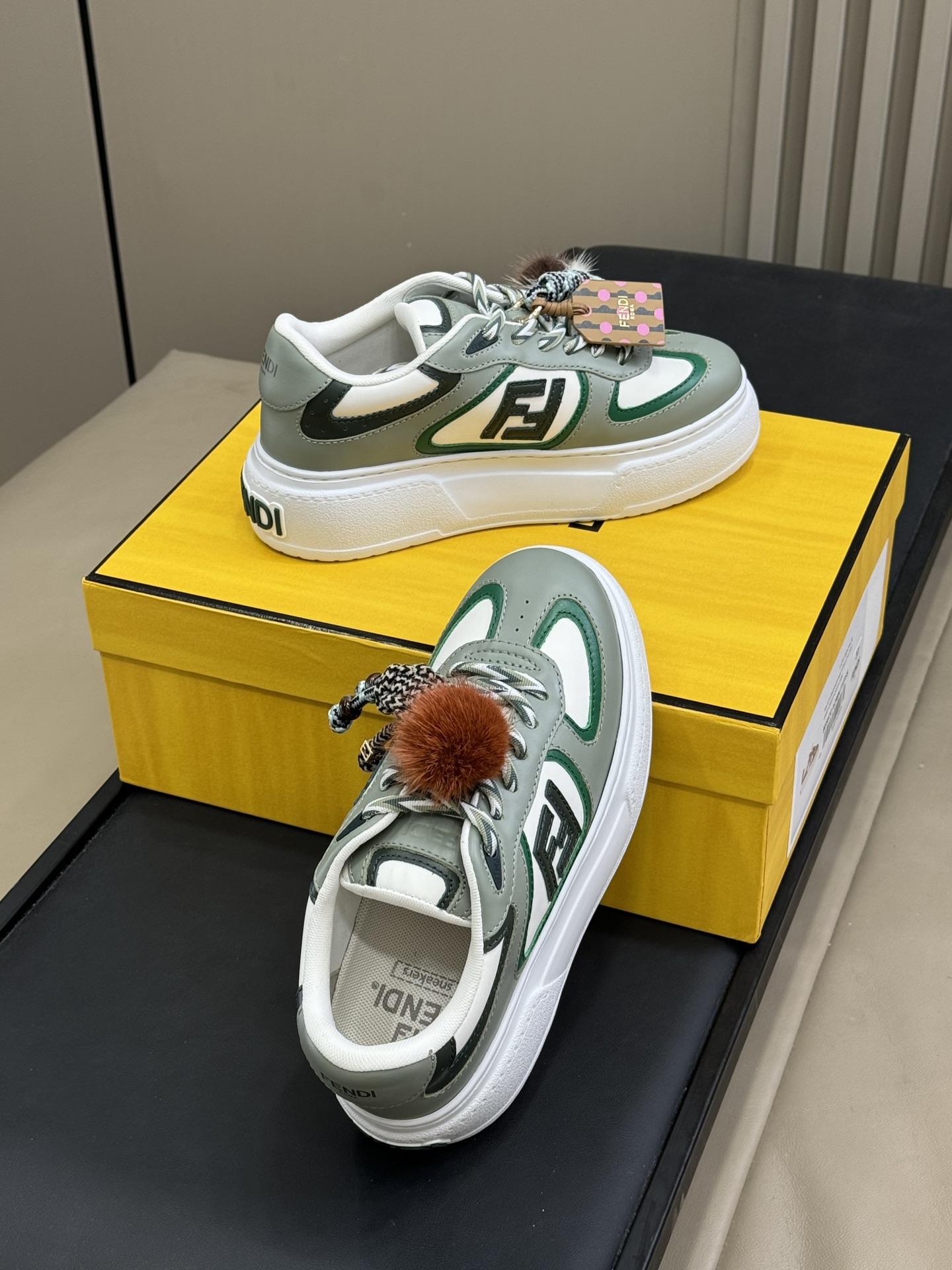 Fend* 2025ss Match Platform Sneakers(EU35-41)