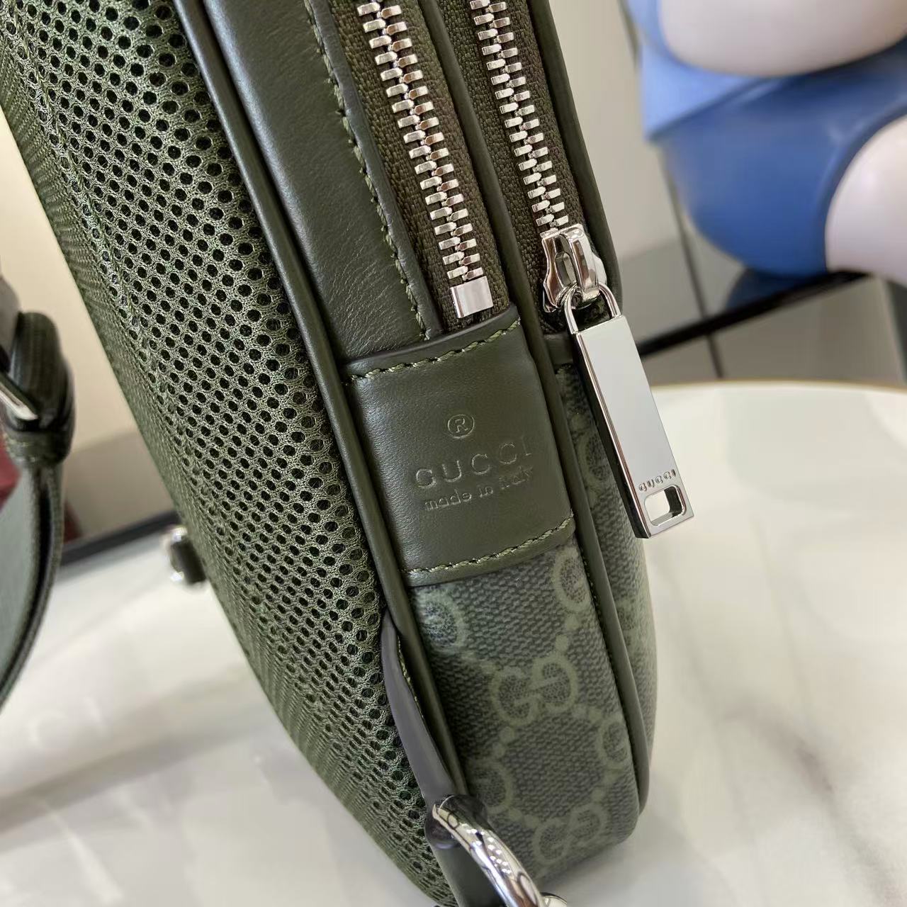 Gucc* Supreme Shoulder Bag(17.5*7*6CM)