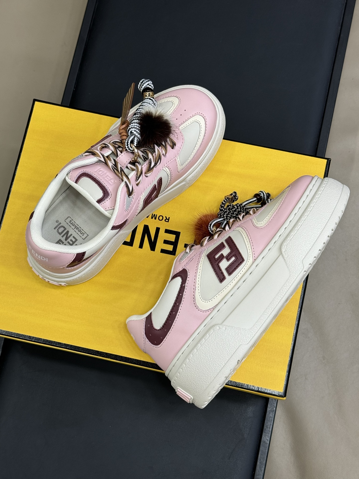 Fend* 2025ss Match Platform Sneakers(EU35-41)
