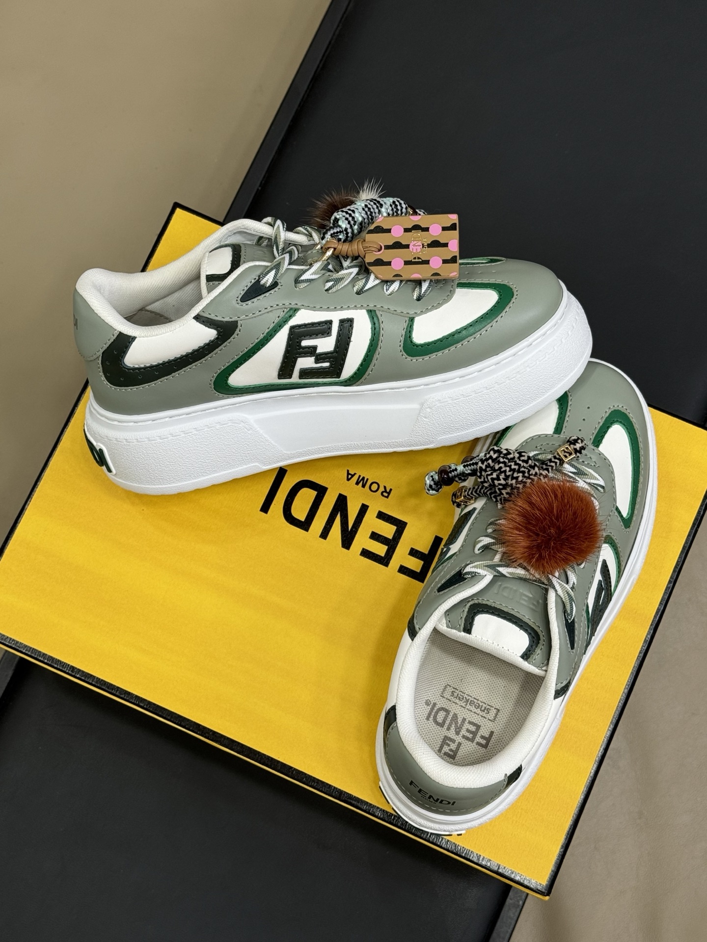 Fend* 2025ss Match Platform Sneakers(EU35-41)
