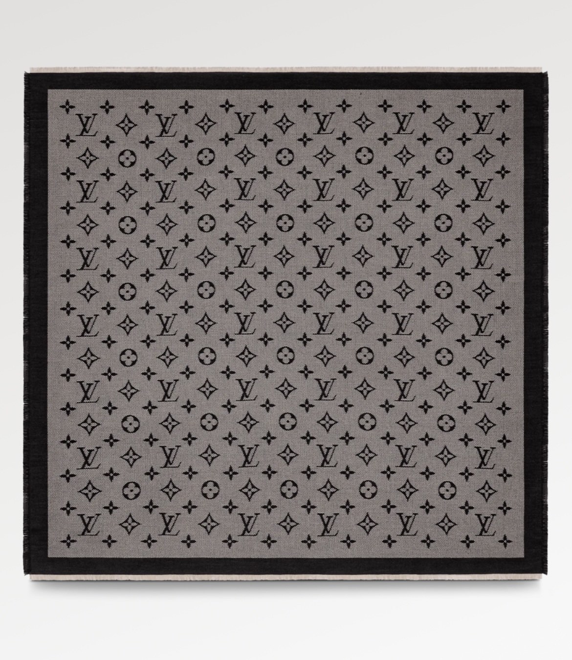 Lv Neo Natté Monogram Scarf-142.5 x 142.5CM