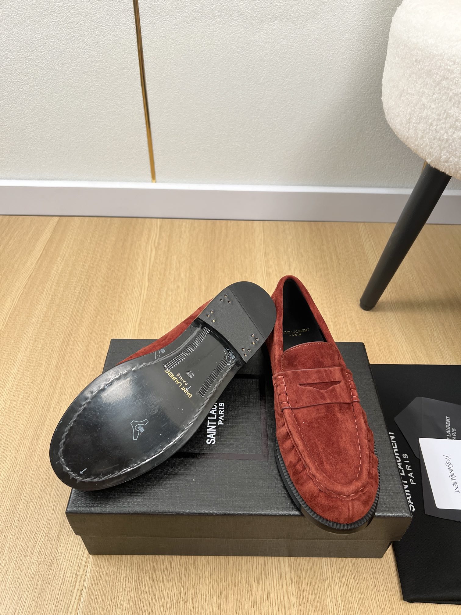 YSL 2025SS Loafers-2CM(EU35-42）