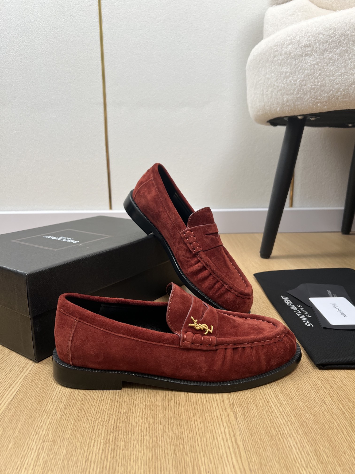 YSL 2025SS Loafers-2CM(EU35-42）