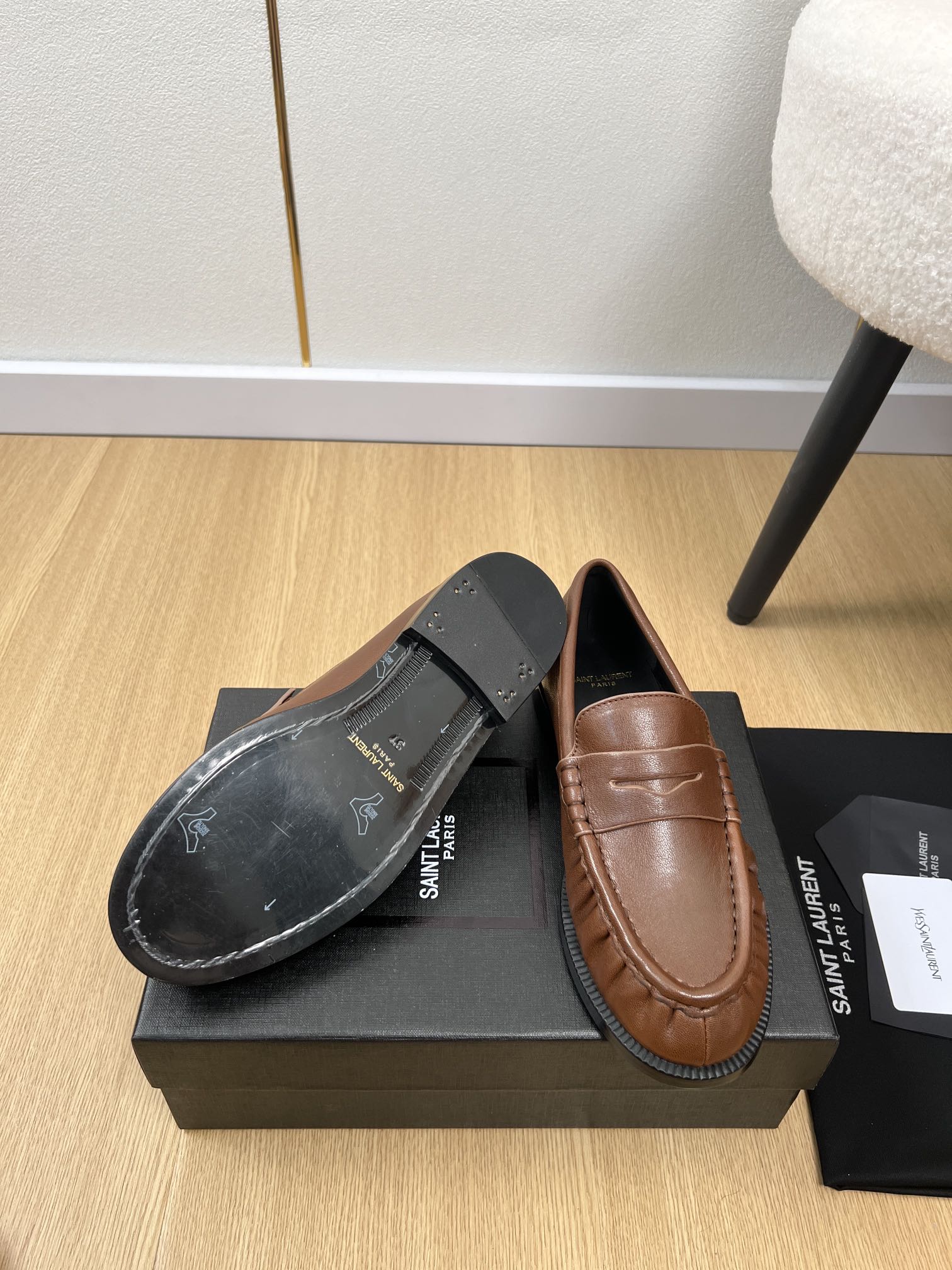 YSL 2025SS Loafers-2CM(EU35-42）