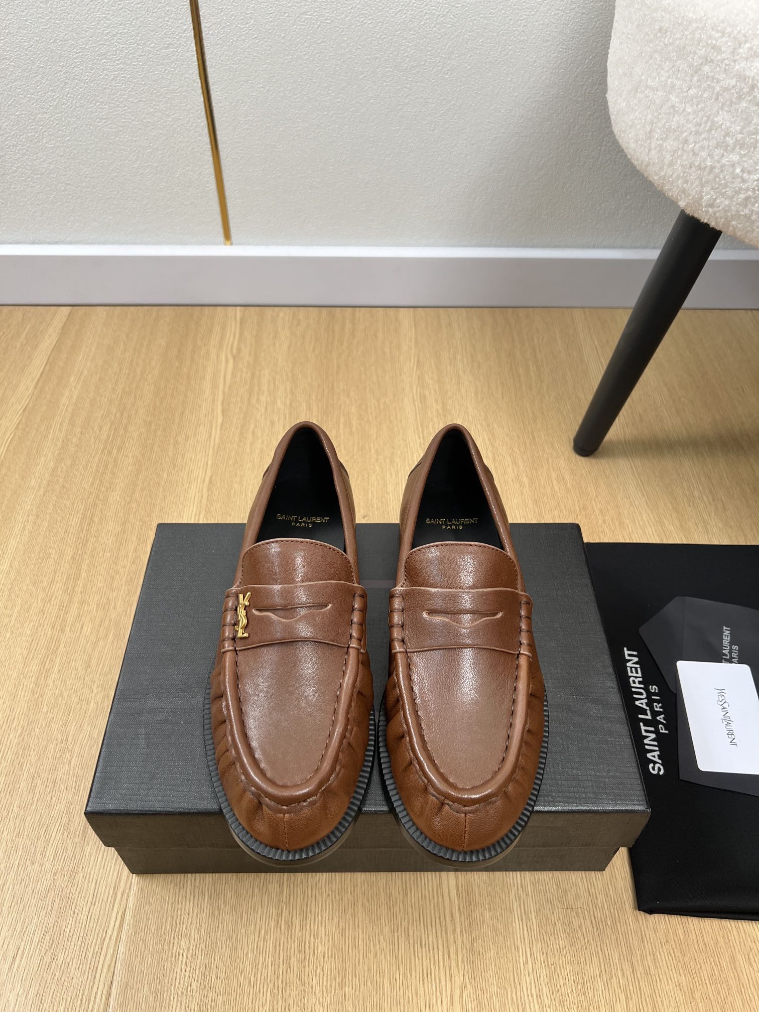 YSL 2025SS Loafers-2CM(EU35-42）
