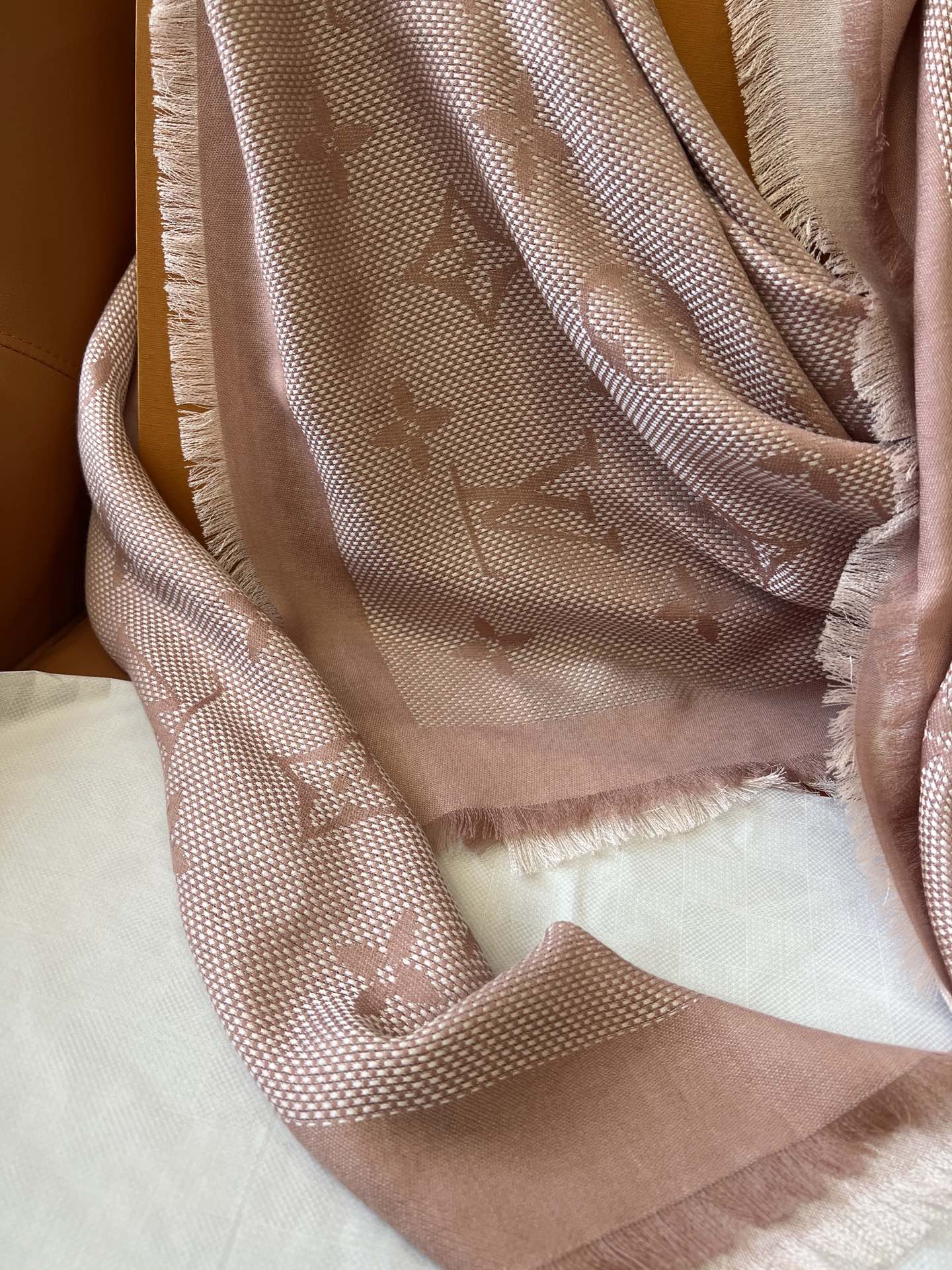 Lv Neo Natté Monogram Scarf-142.5 x 142.5CM