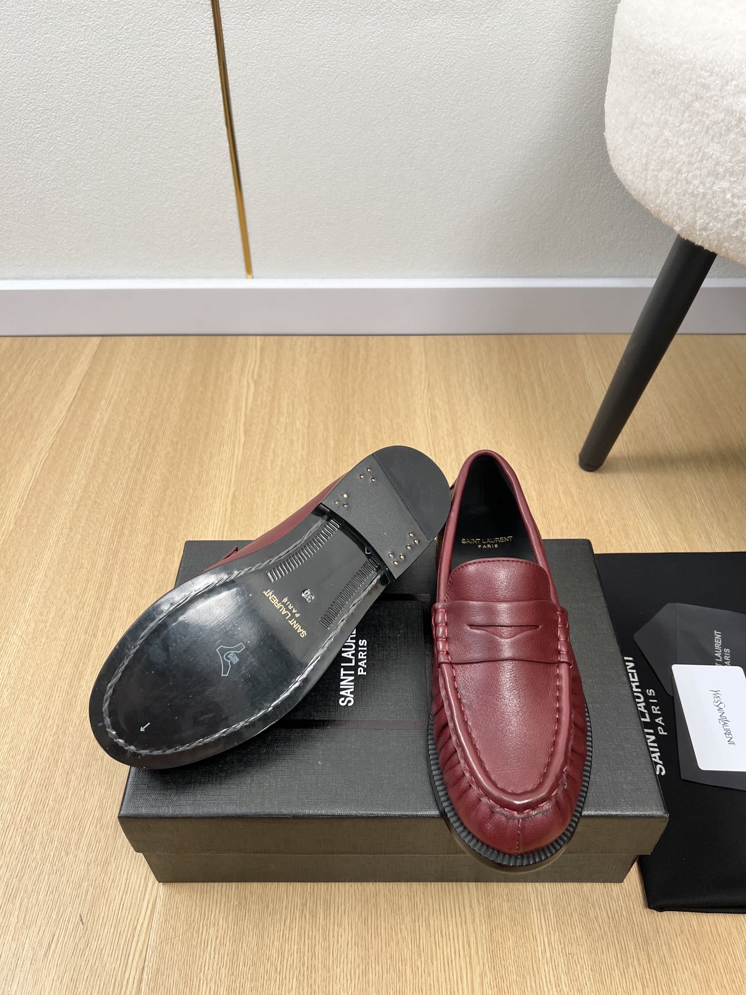 YSL 2025SS Loafers-2CM(EU35-42）