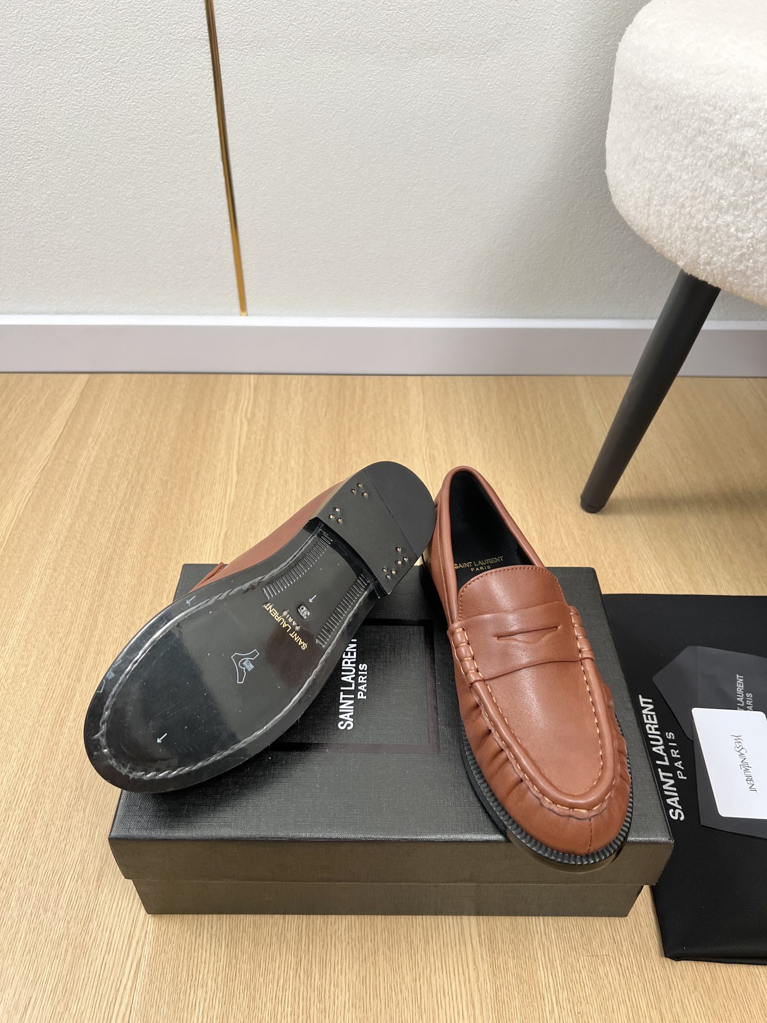 YSL 2025SS Loafers-2CM(EU35-42）