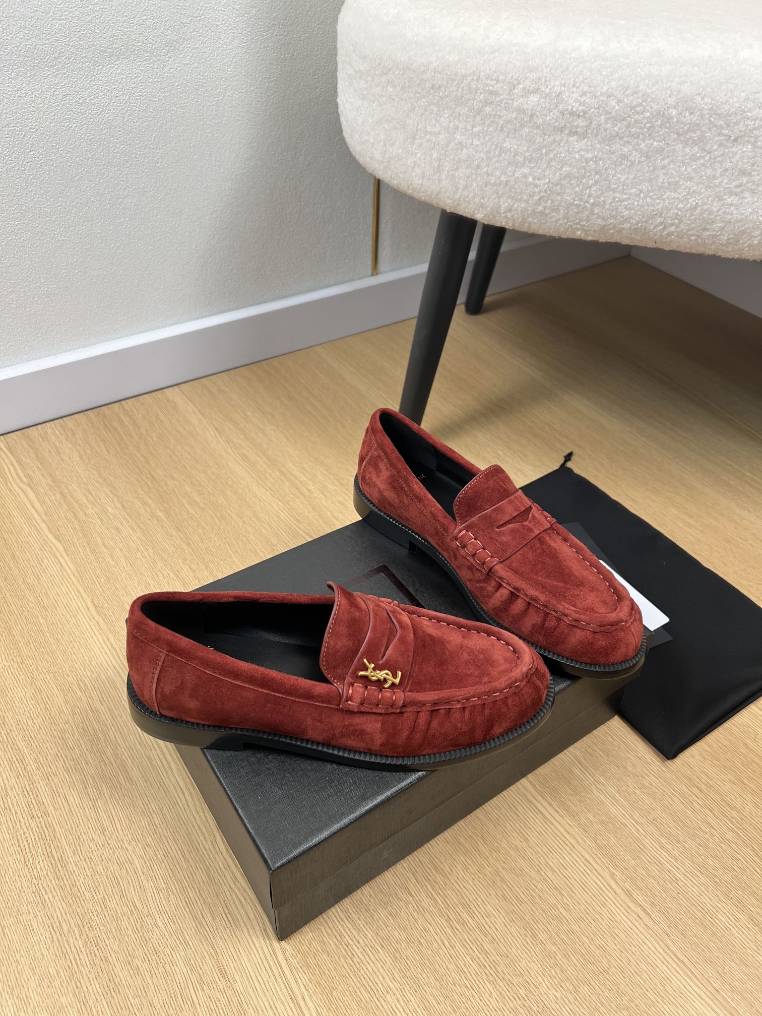 YSL 2025SS Loafers-2CM(EU35-42）