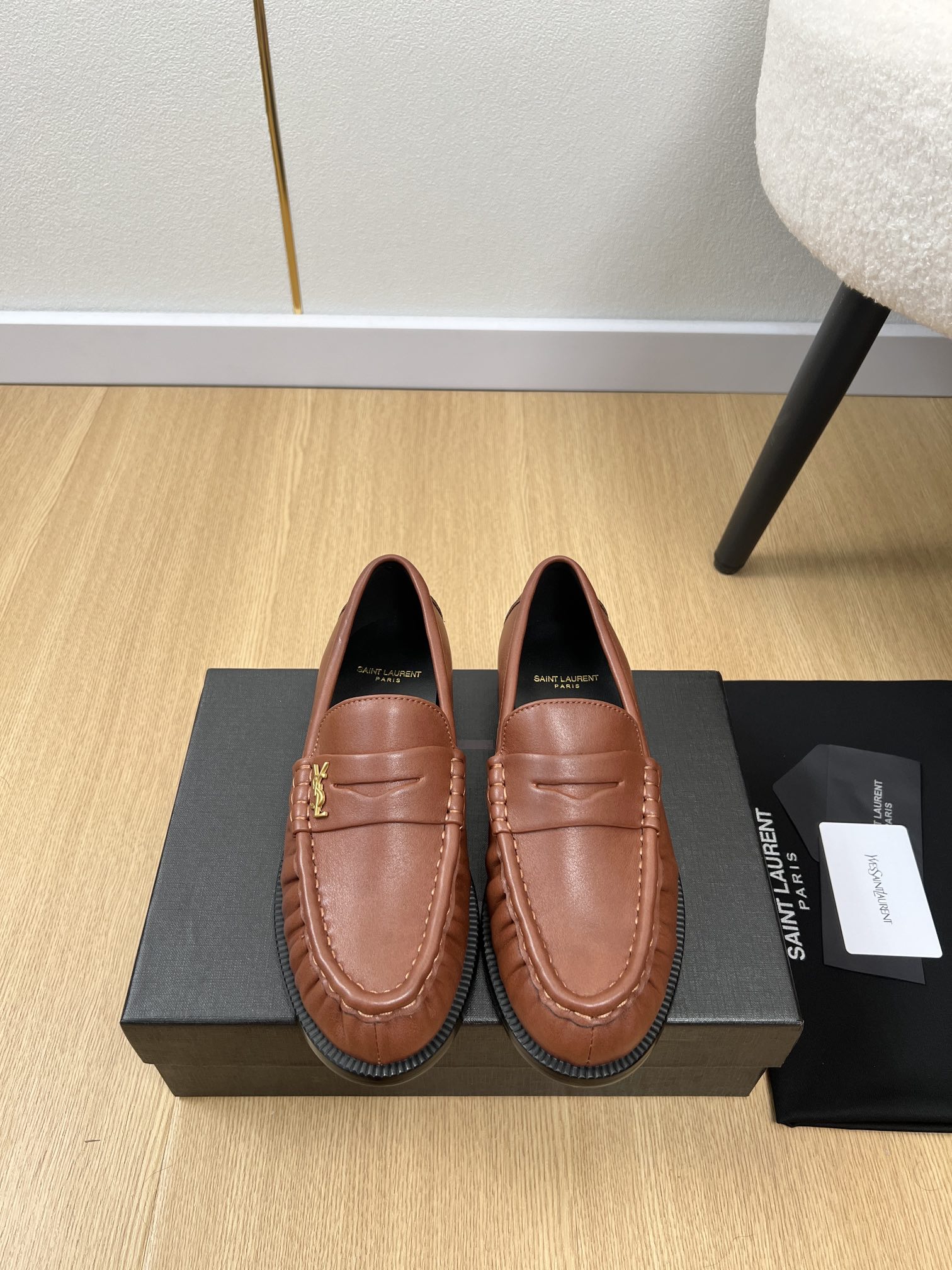 YSL 2025SS Loafers-2CM(EU35-42）