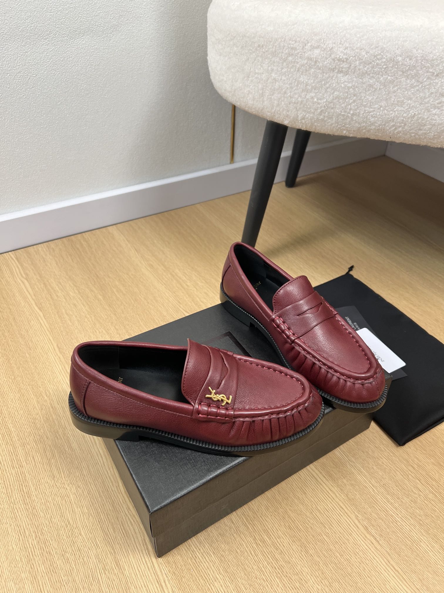 YSL 2025SS Loafers-2CM(EU35-42）