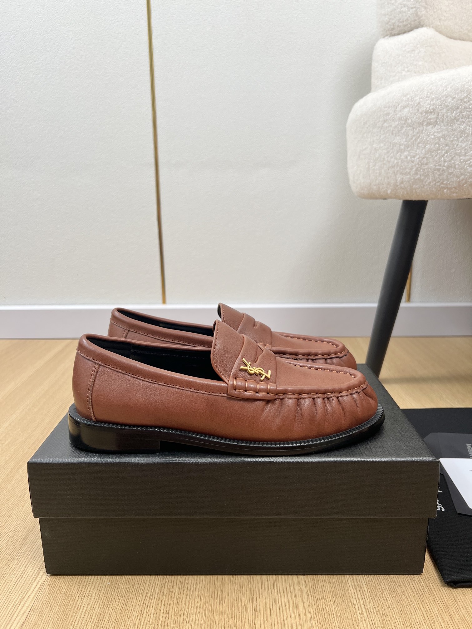 YSL 2025SS Loafers-2CM(EU35-42）