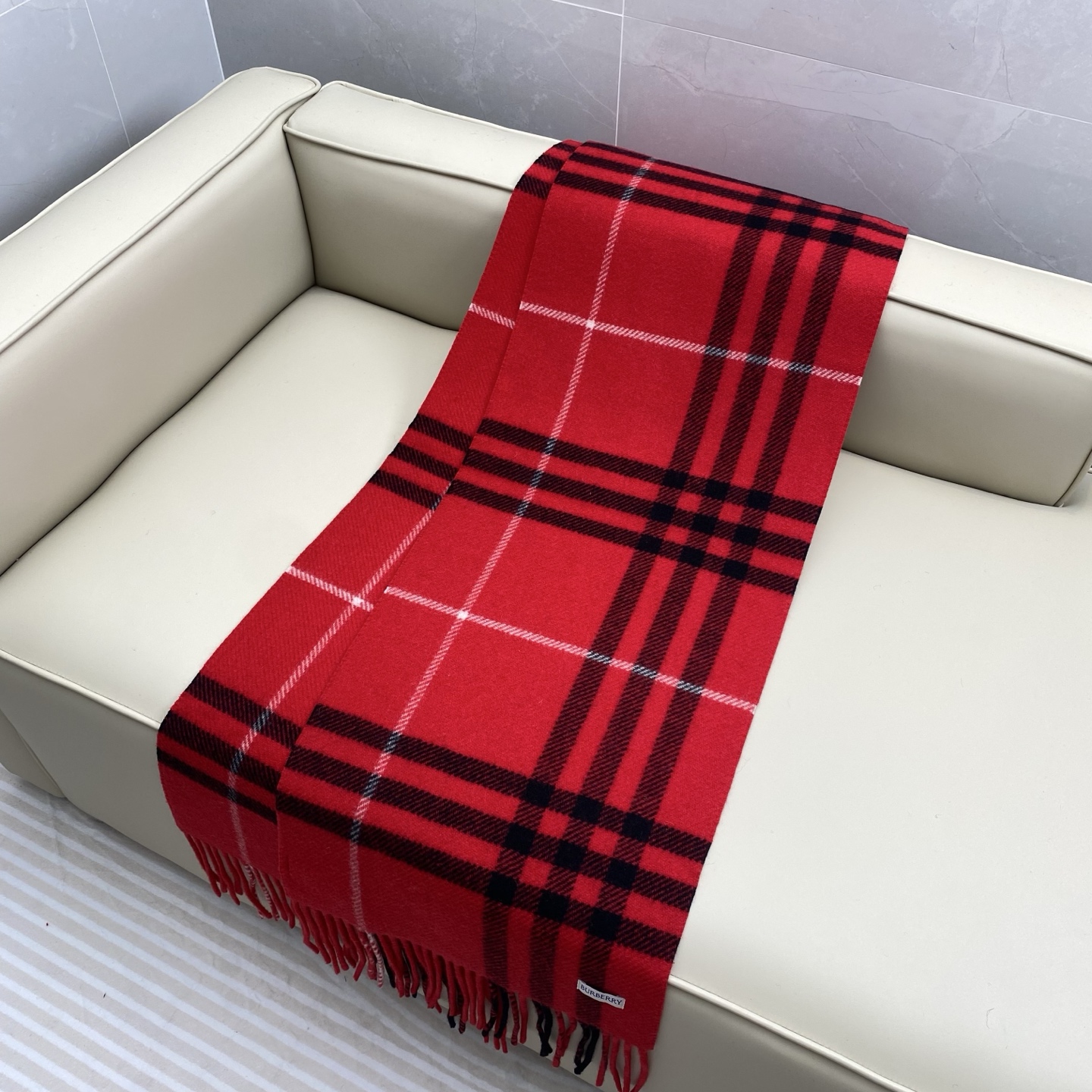 Burbe*rry Scarf-220*32CM