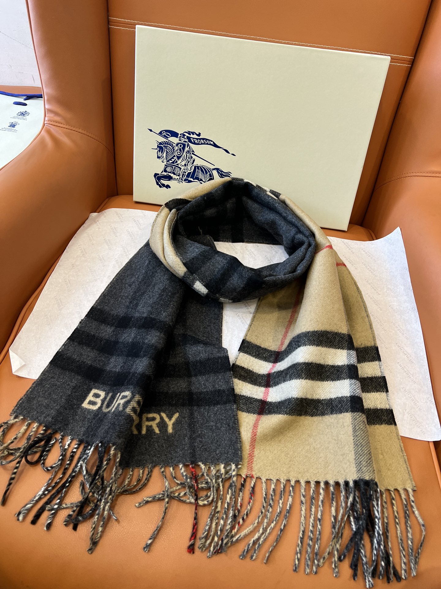 Burbe*rry Scarf-30*168CM