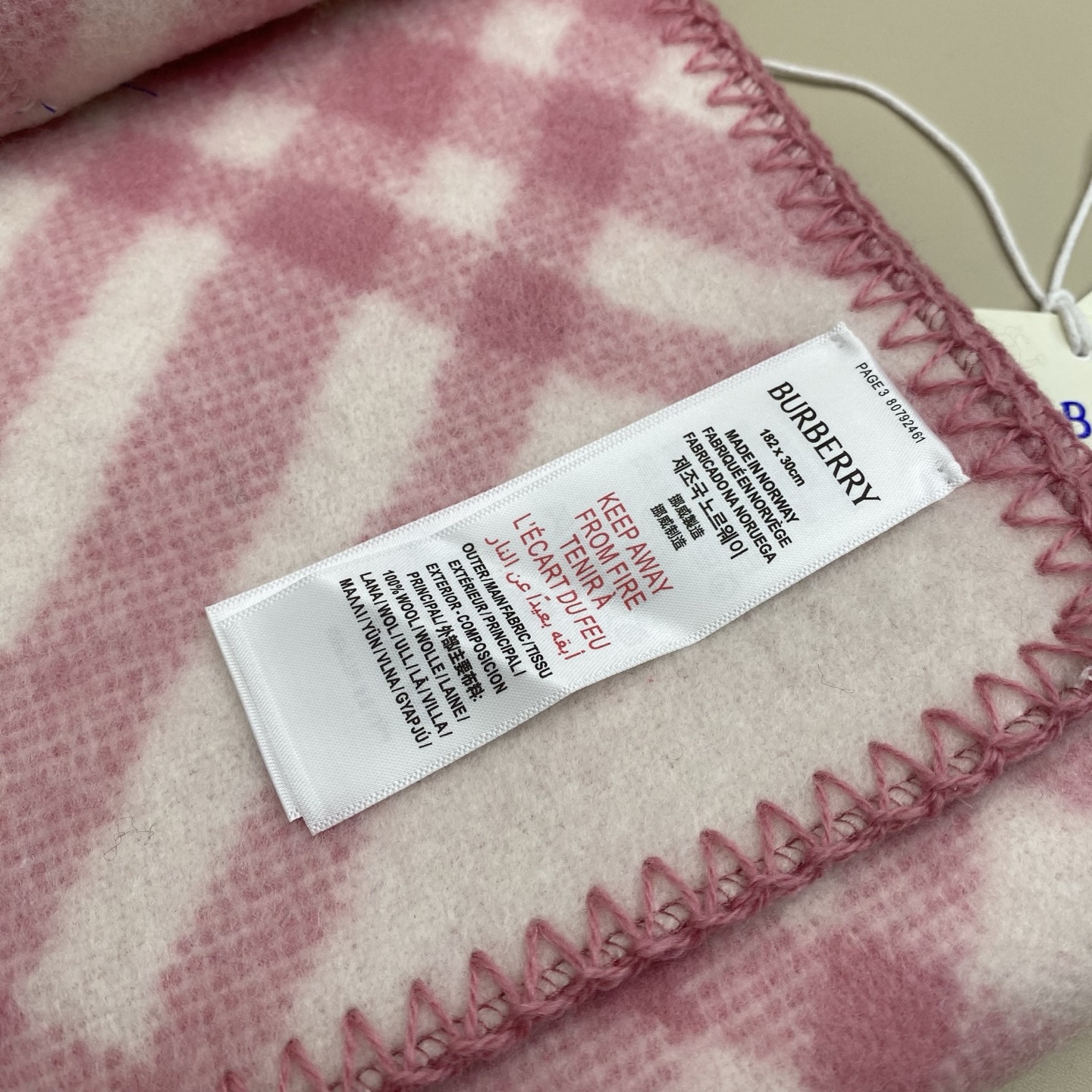 Burbe*rry Scarf-182*30CM