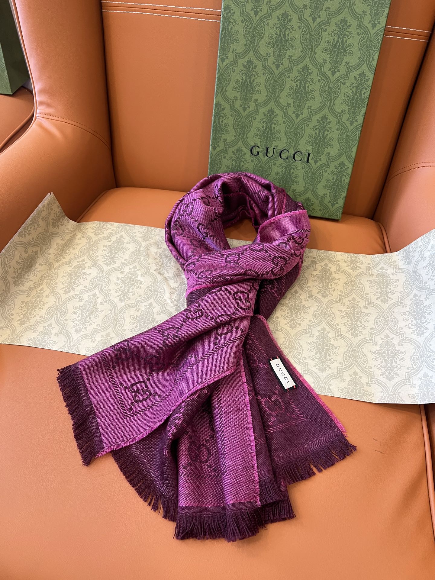 Gucc* Scarf-48*180CM