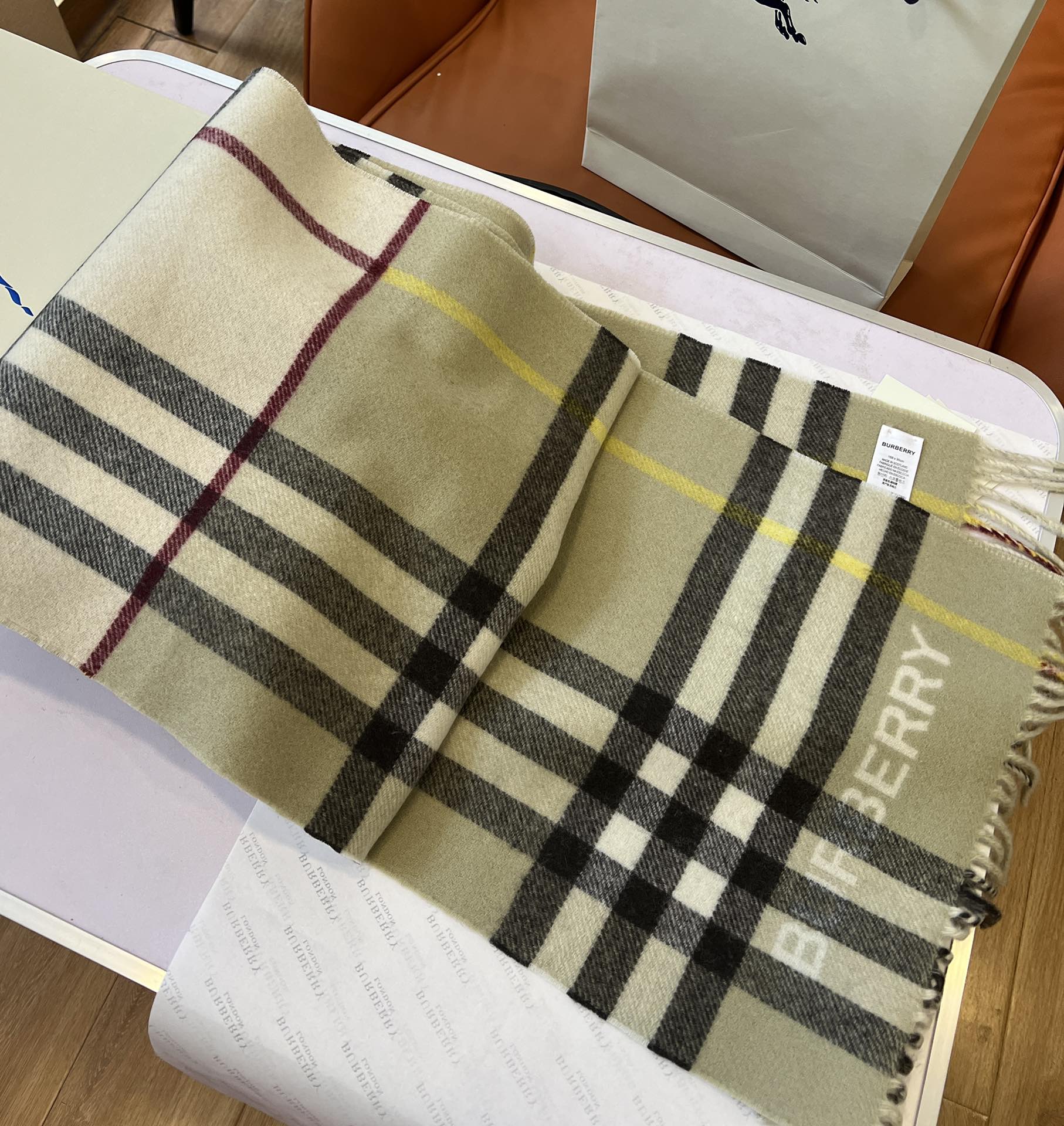 Burbe*rry Scarf-30*168CM