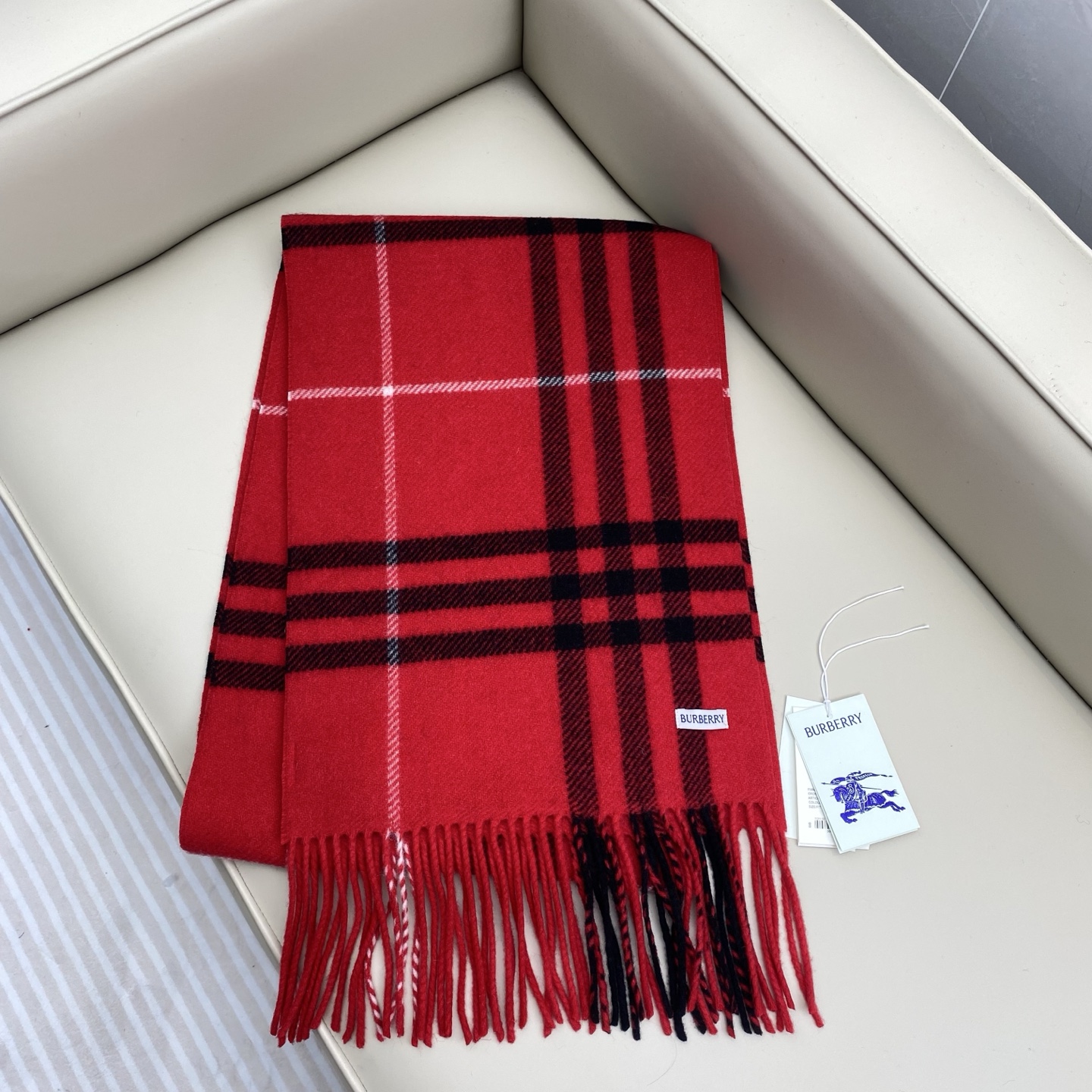 Burbe*rry Scarf-220*32CM