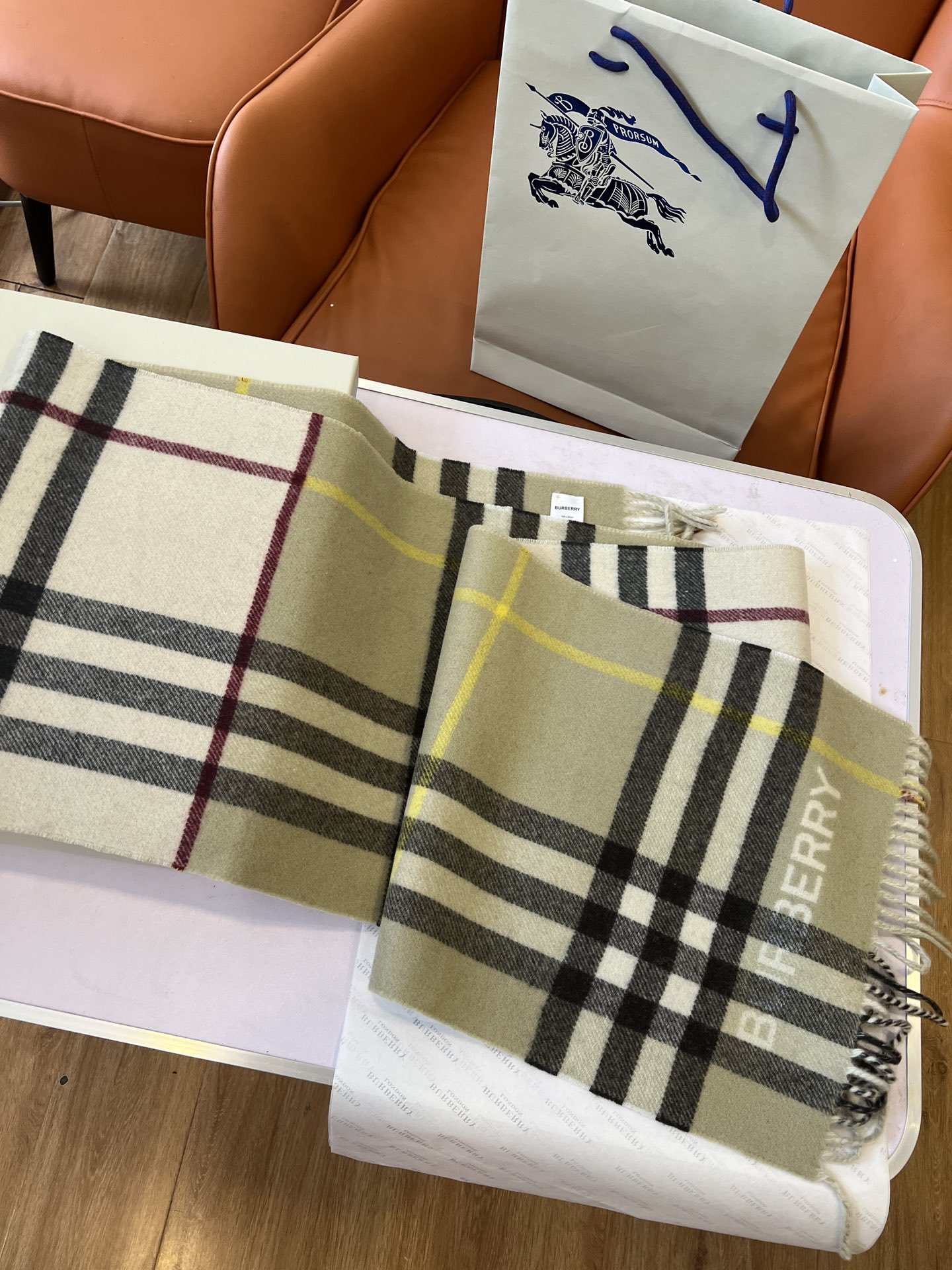 Burbe*rry Scarf-30*168CM