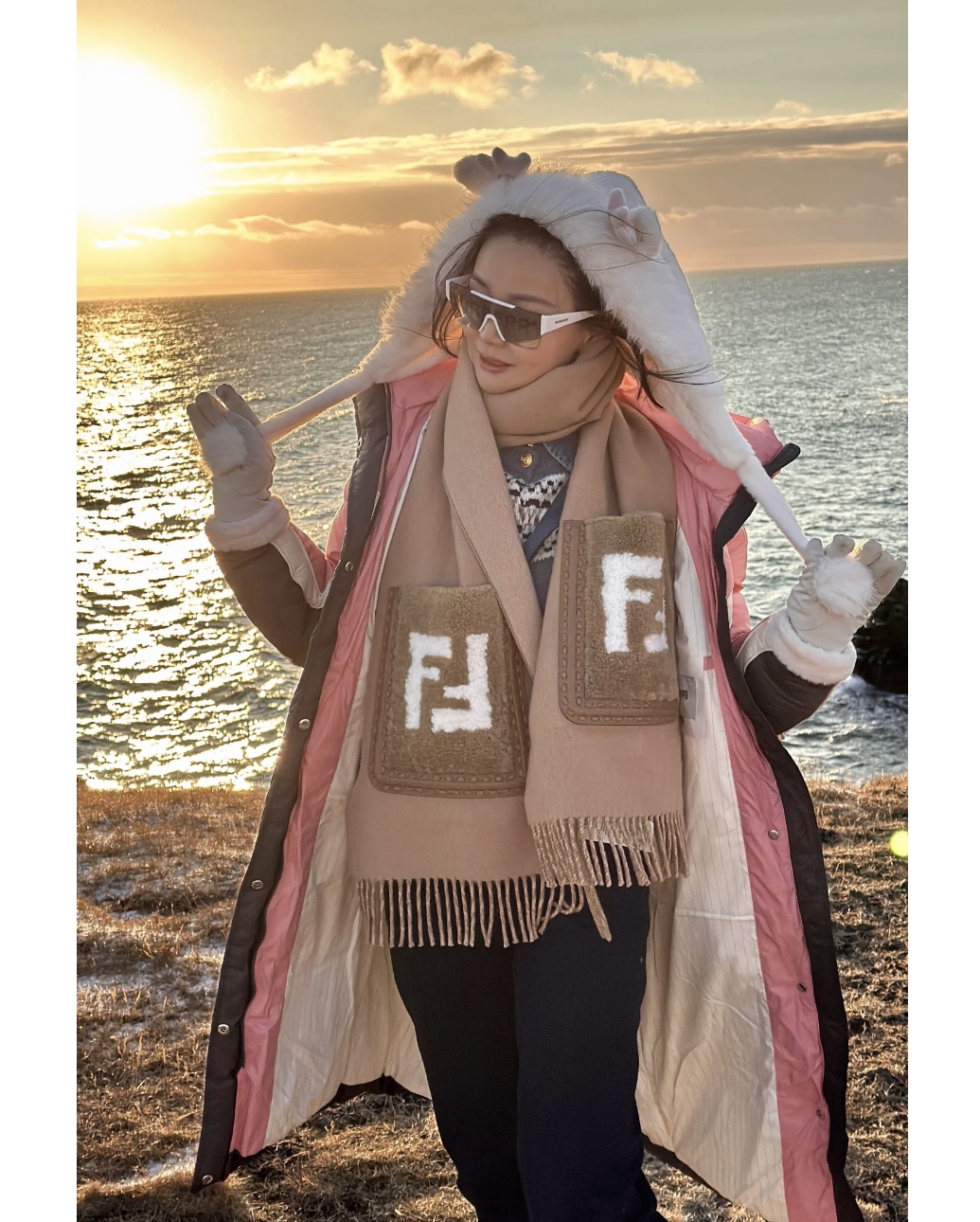 Fendi Scarf-45*210CM