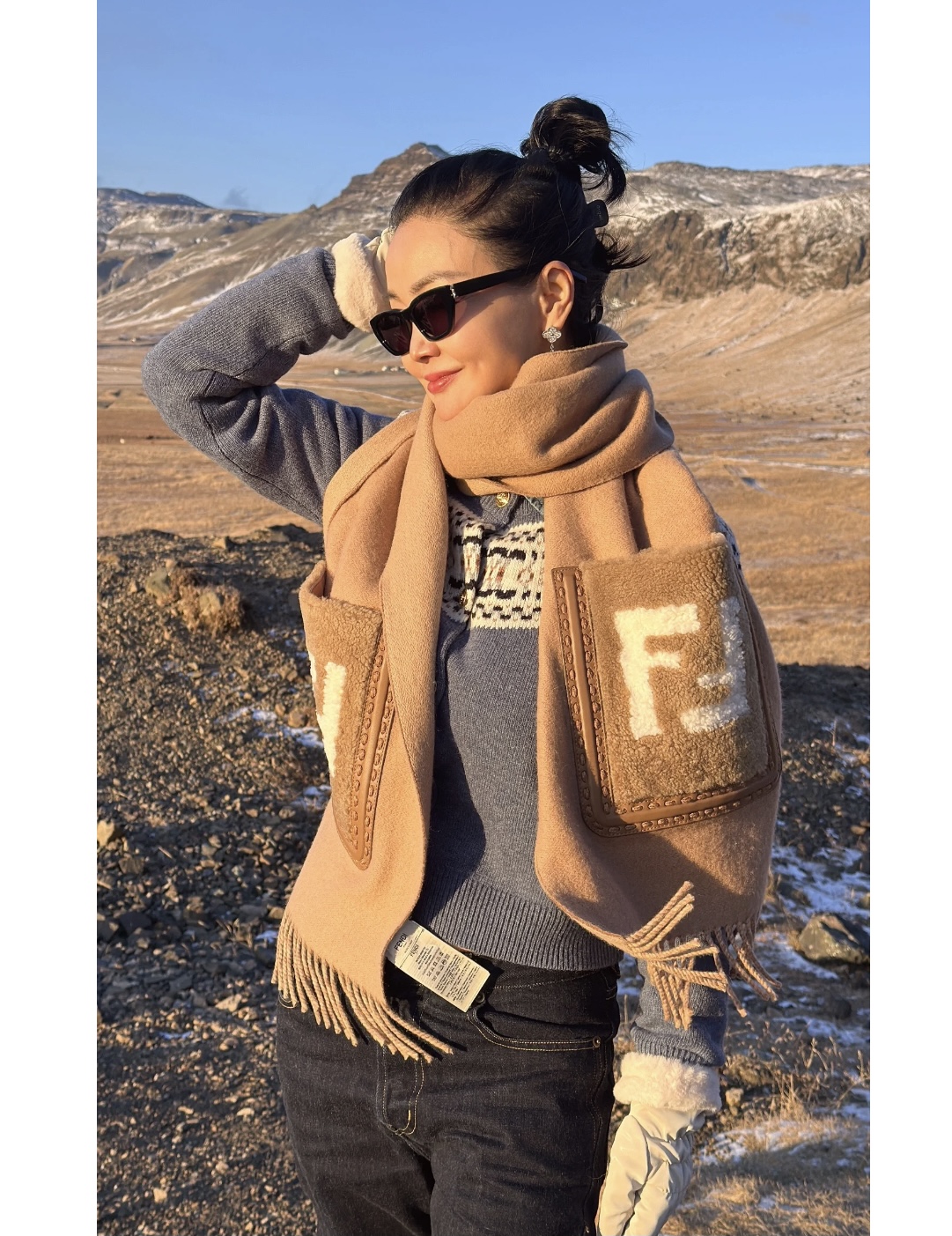 Fendi Scarf-45*210CM