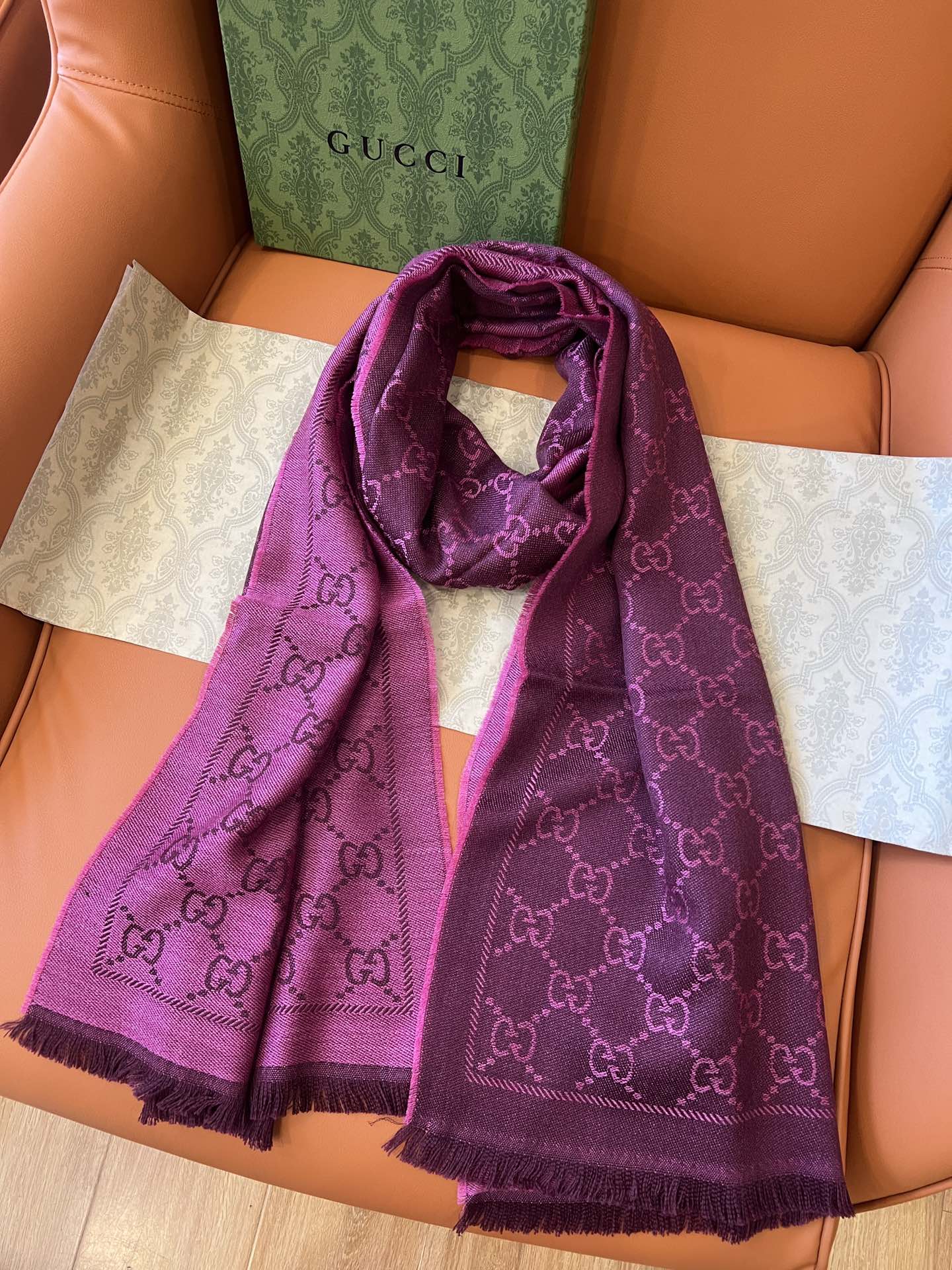 Gucc* Scarf-48*180CM