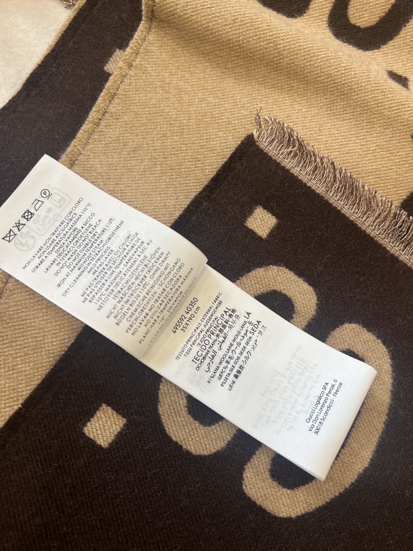 Gucc* Scarf-35*190CM