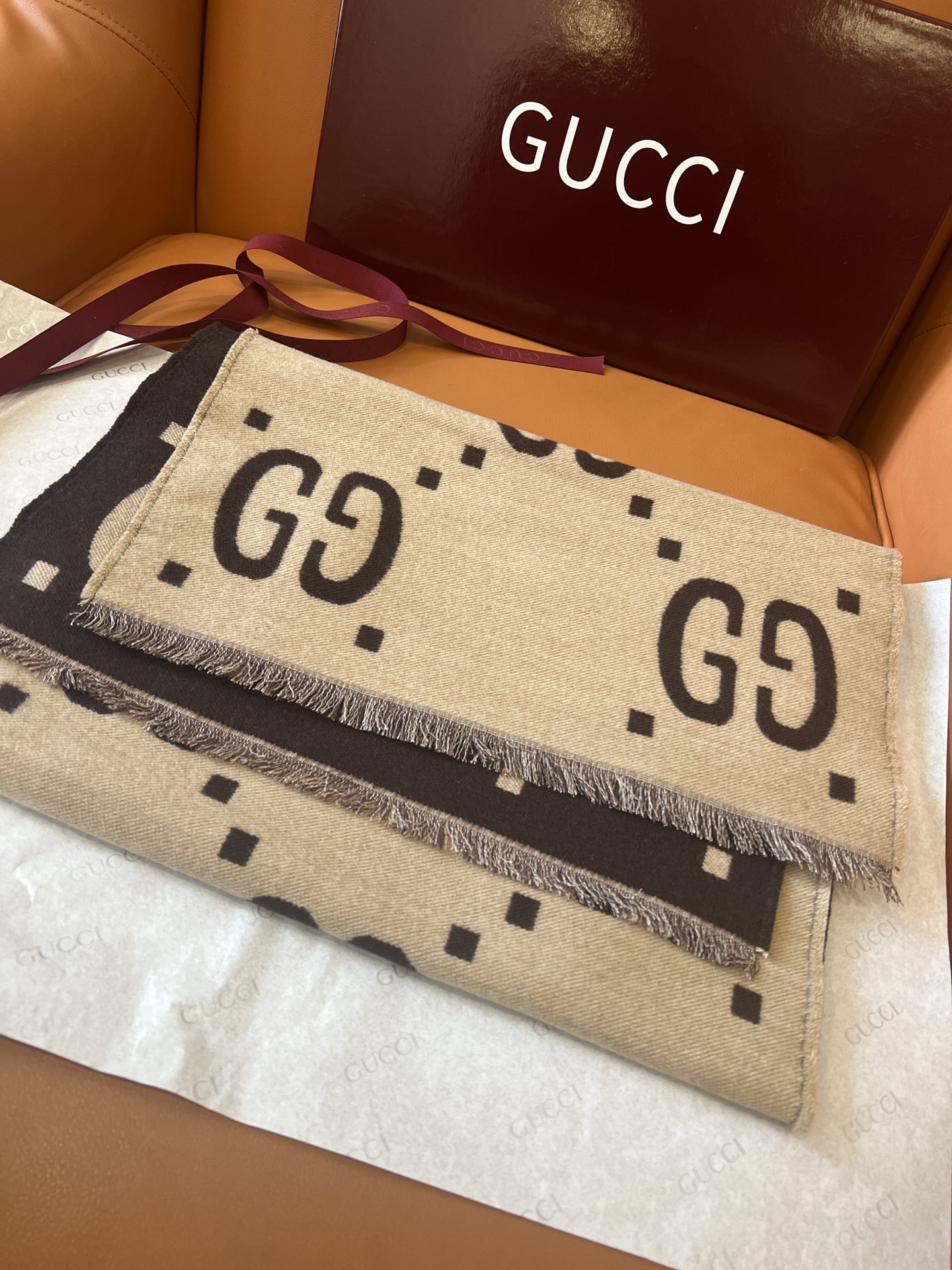 Gucc* Scarf-35*190CM