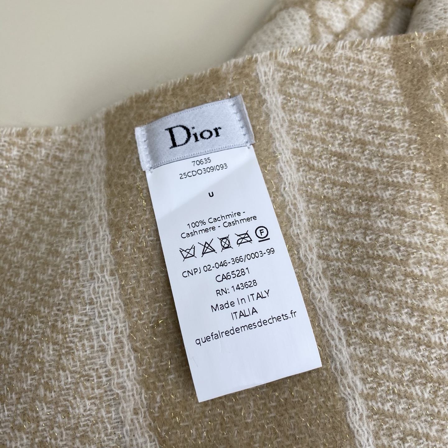 D*or Cannage Scarf-220*45CM