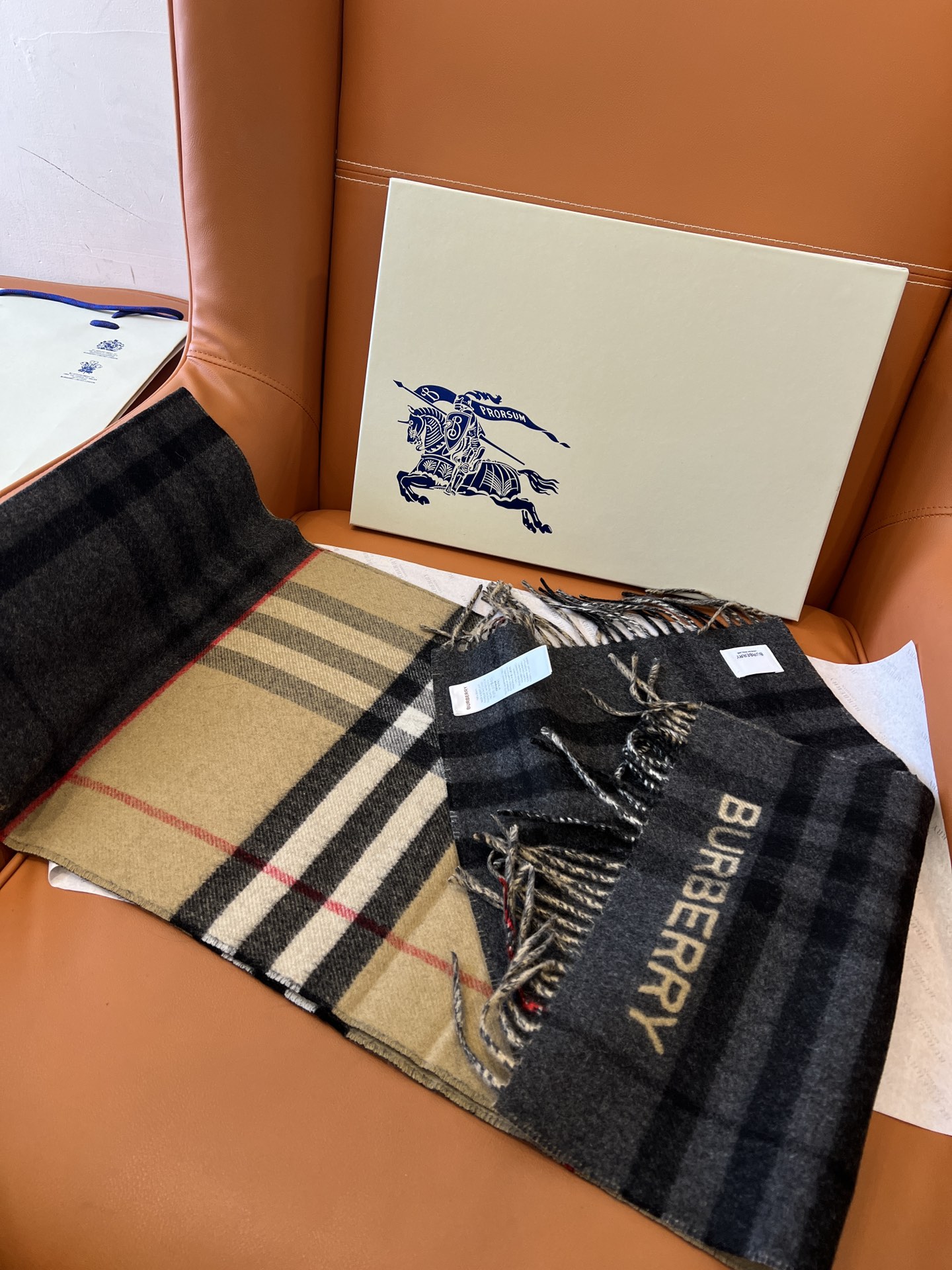 Burbe*rry Scarf-30*168CM