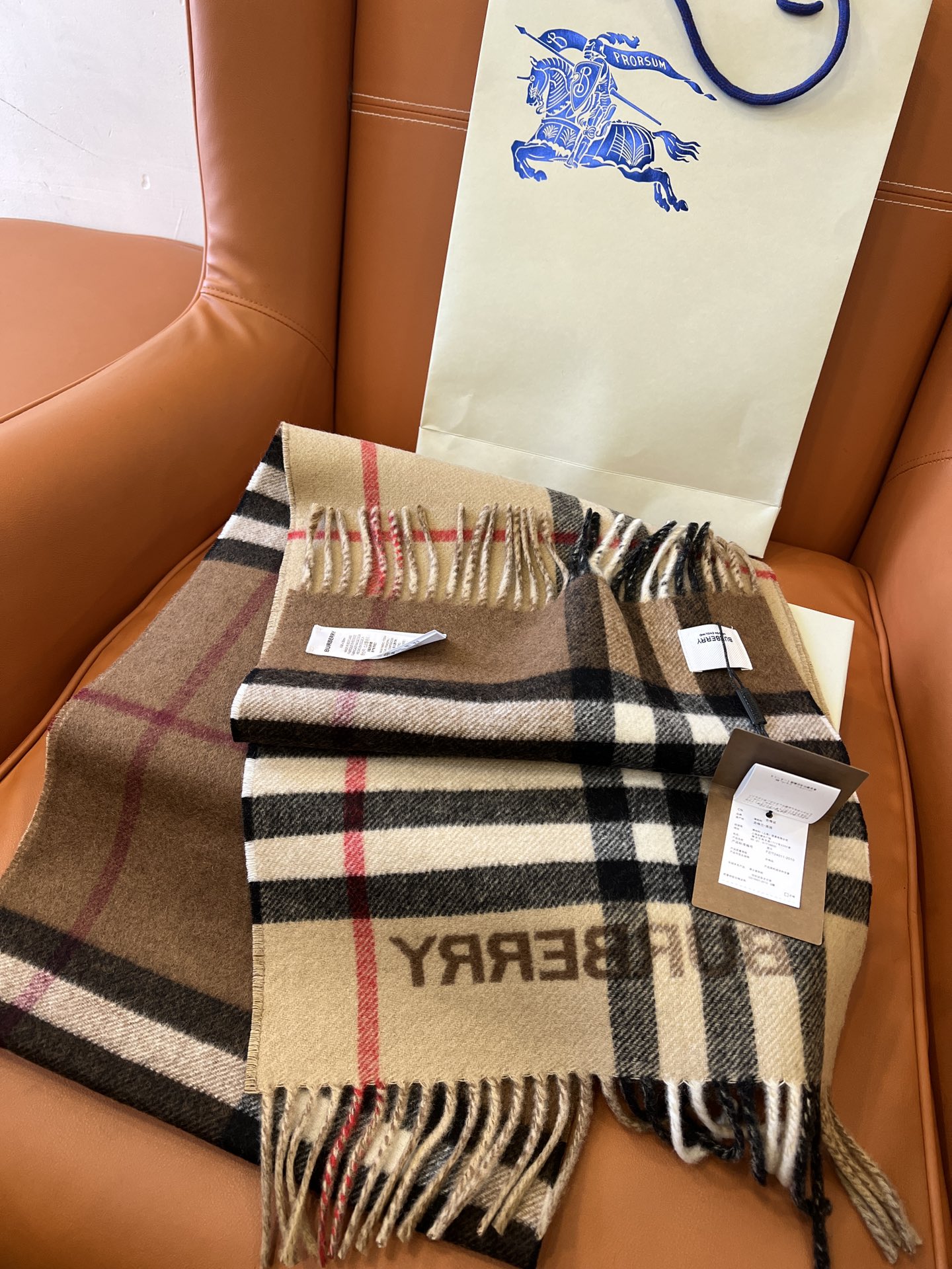 Burbe*rry Scarf-30*168CM